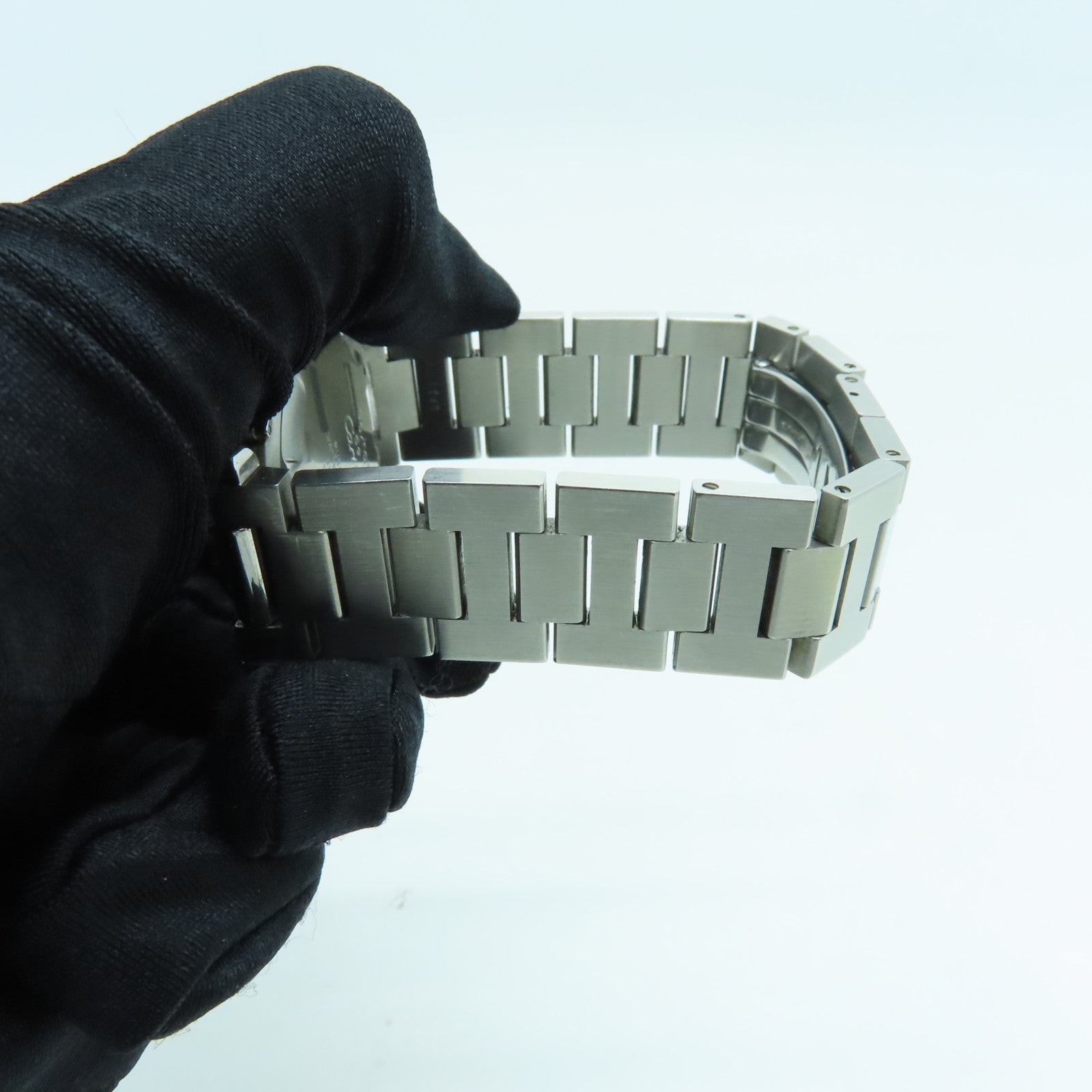CARTIER Pasha C不鏽鋼手錶自動機芯銀色