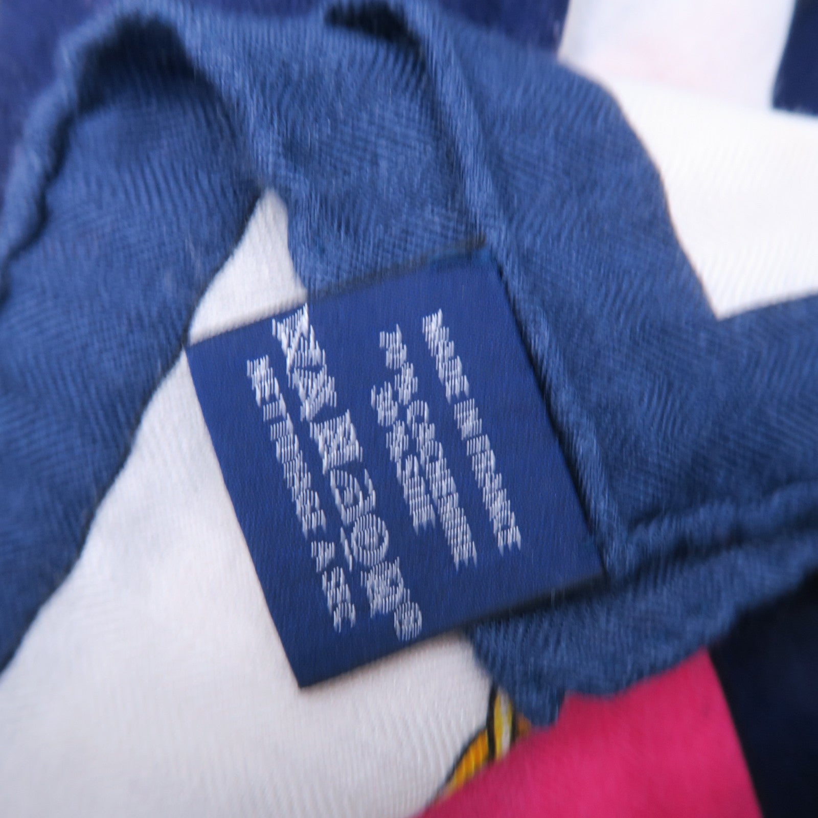 HERMES 羊絨Scarf圍巾藍色