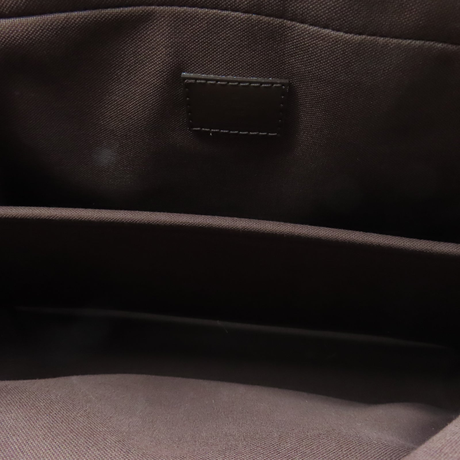 LOUIS VUITTON Damier Ebene Icare金扣肩背袋棕色