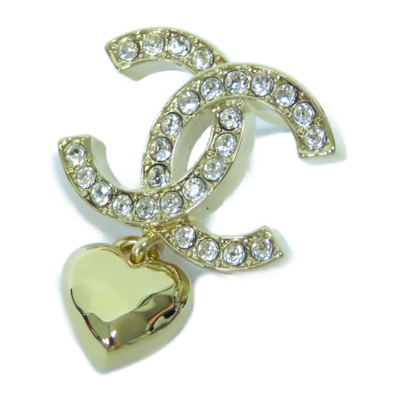 CHANEL 金屬Earrings耳環金色