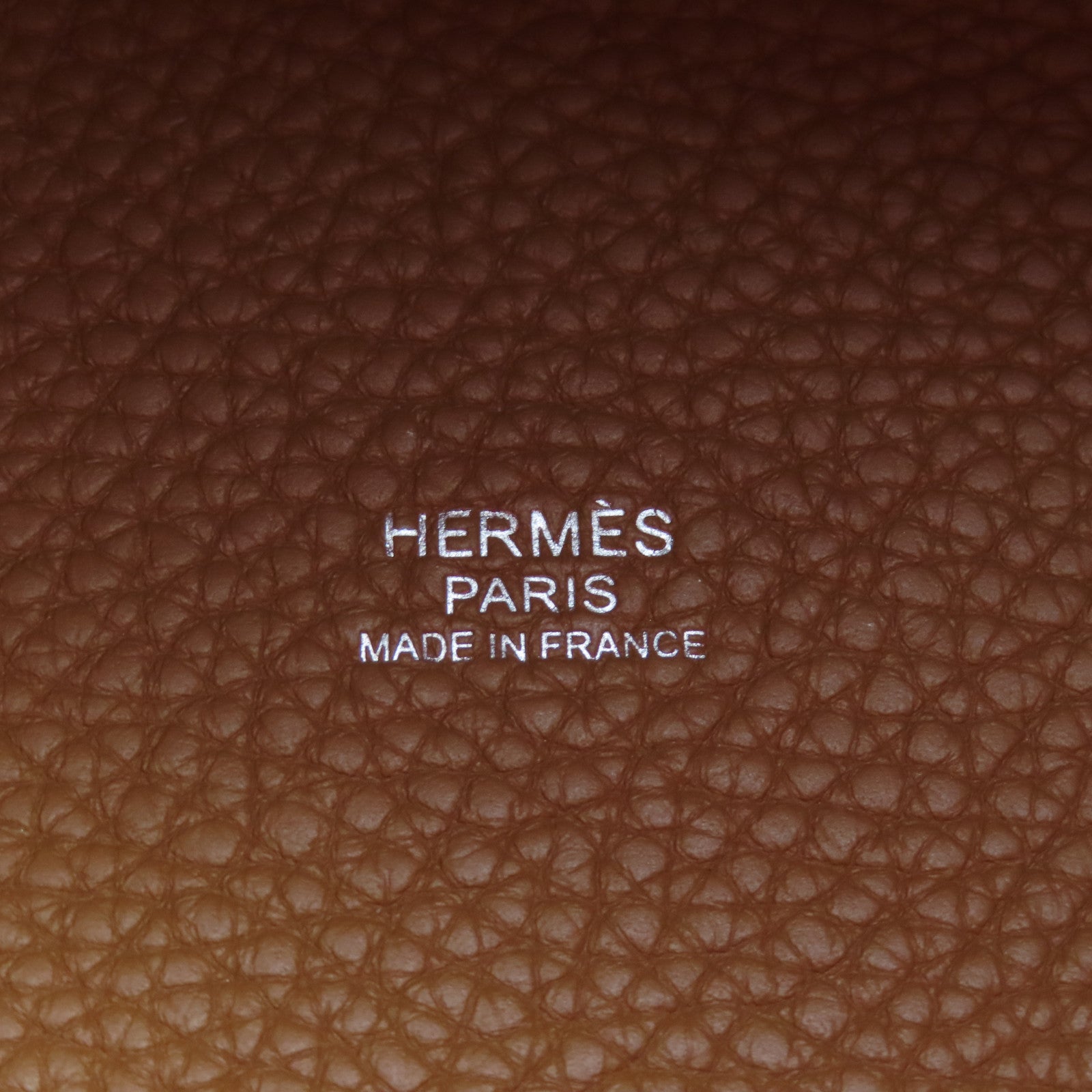 HERMES 【聖誕優惠】Clemence皮革Picotin PM Tote Bag銀扣手挽袋紅色金色