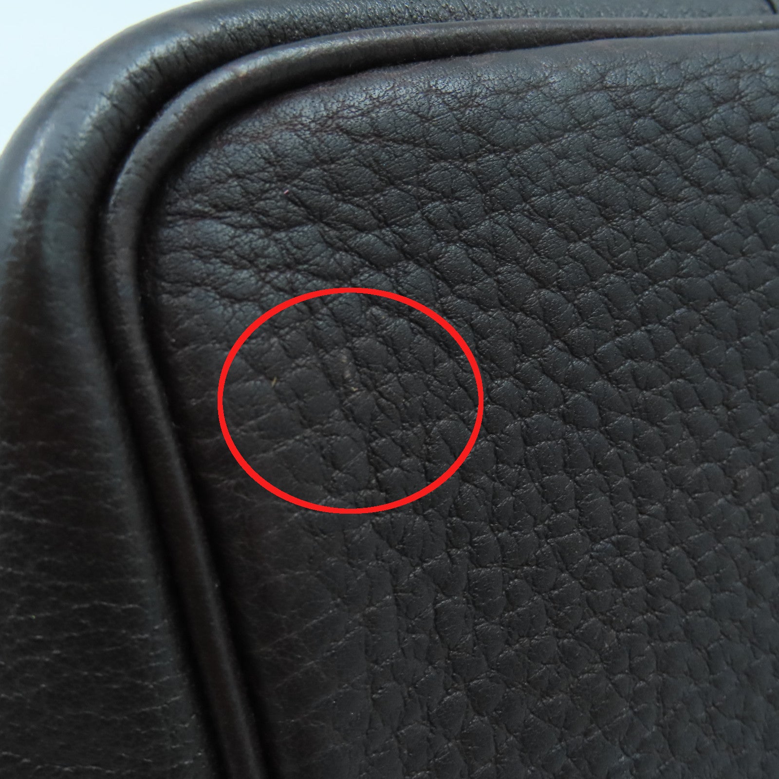 HERMES 帆布Garden Pocket TPM銀扣手挽肩背兩用袋巧克力色