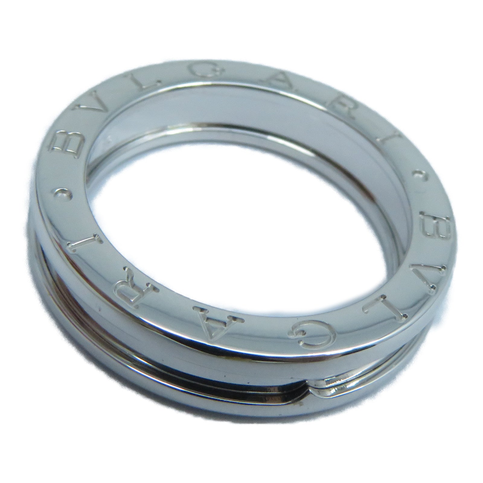 BVLGARI 18K白金B-zero1戒指BVLGARI#F57/US#8