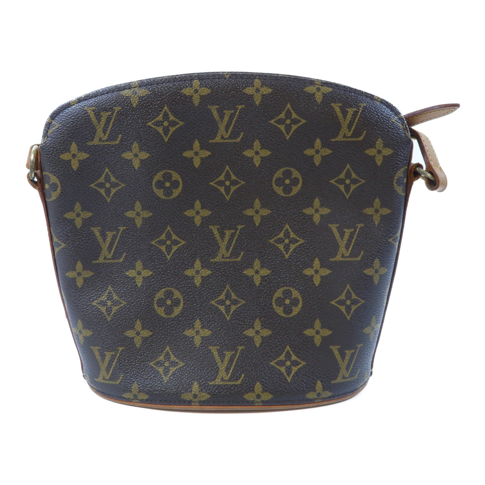 LOUIS VUITTON Monogram Drouot金扣肩背袋啡色