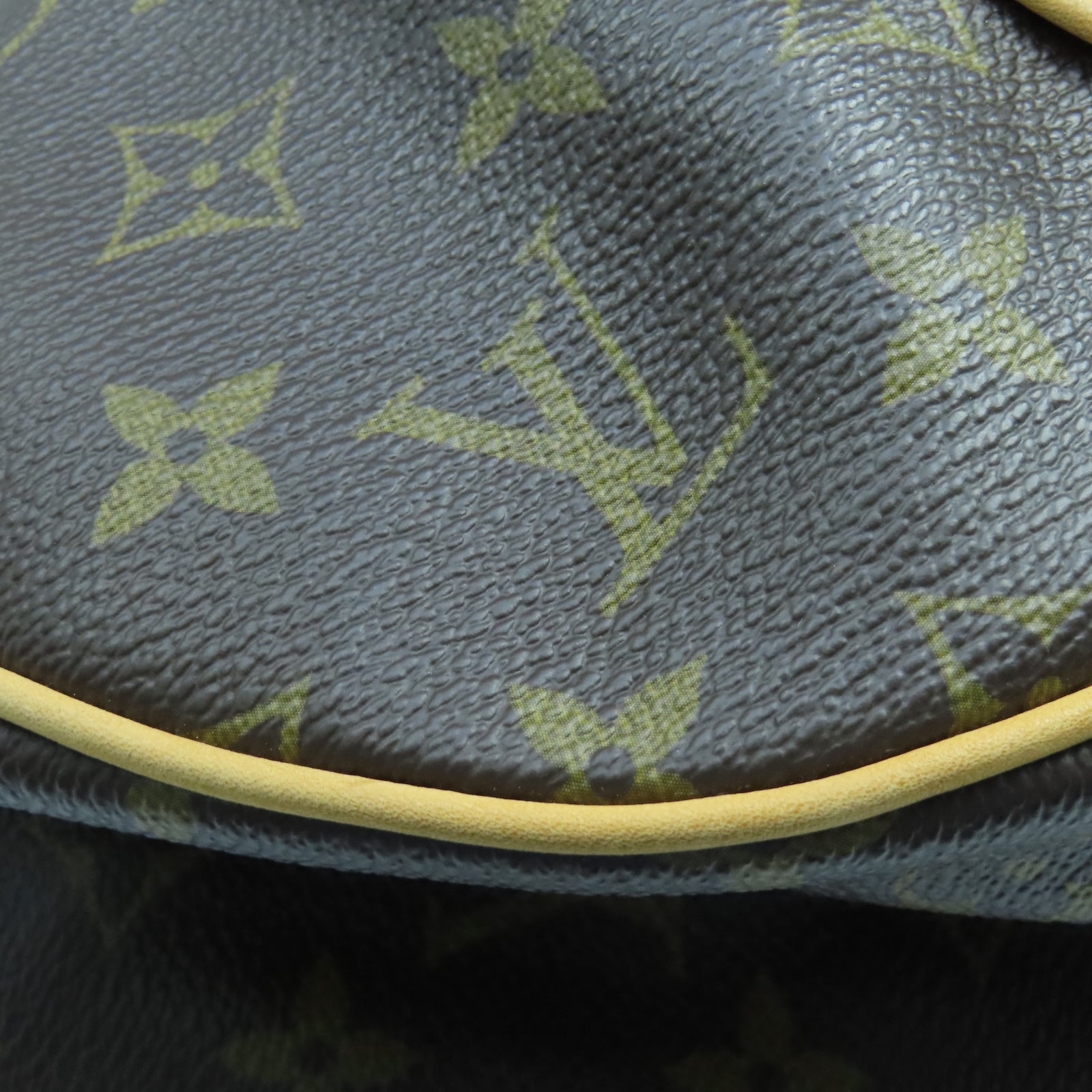 LOUIS VUITTON Monogram Galliera GM金扣肩背袋棕色