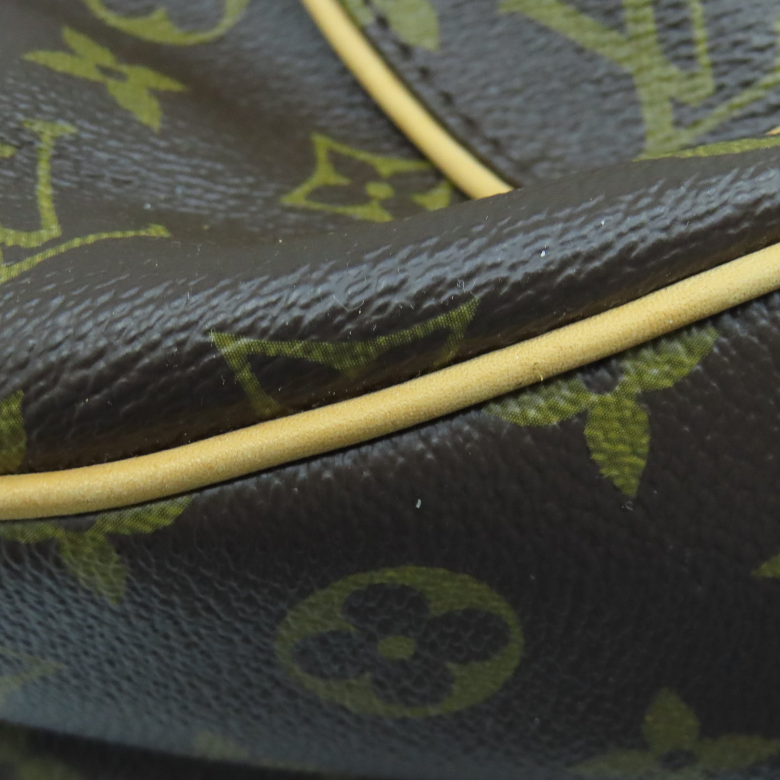 LOUIS VUITTON Monogram Galliera GM金扣肩背袋棕色