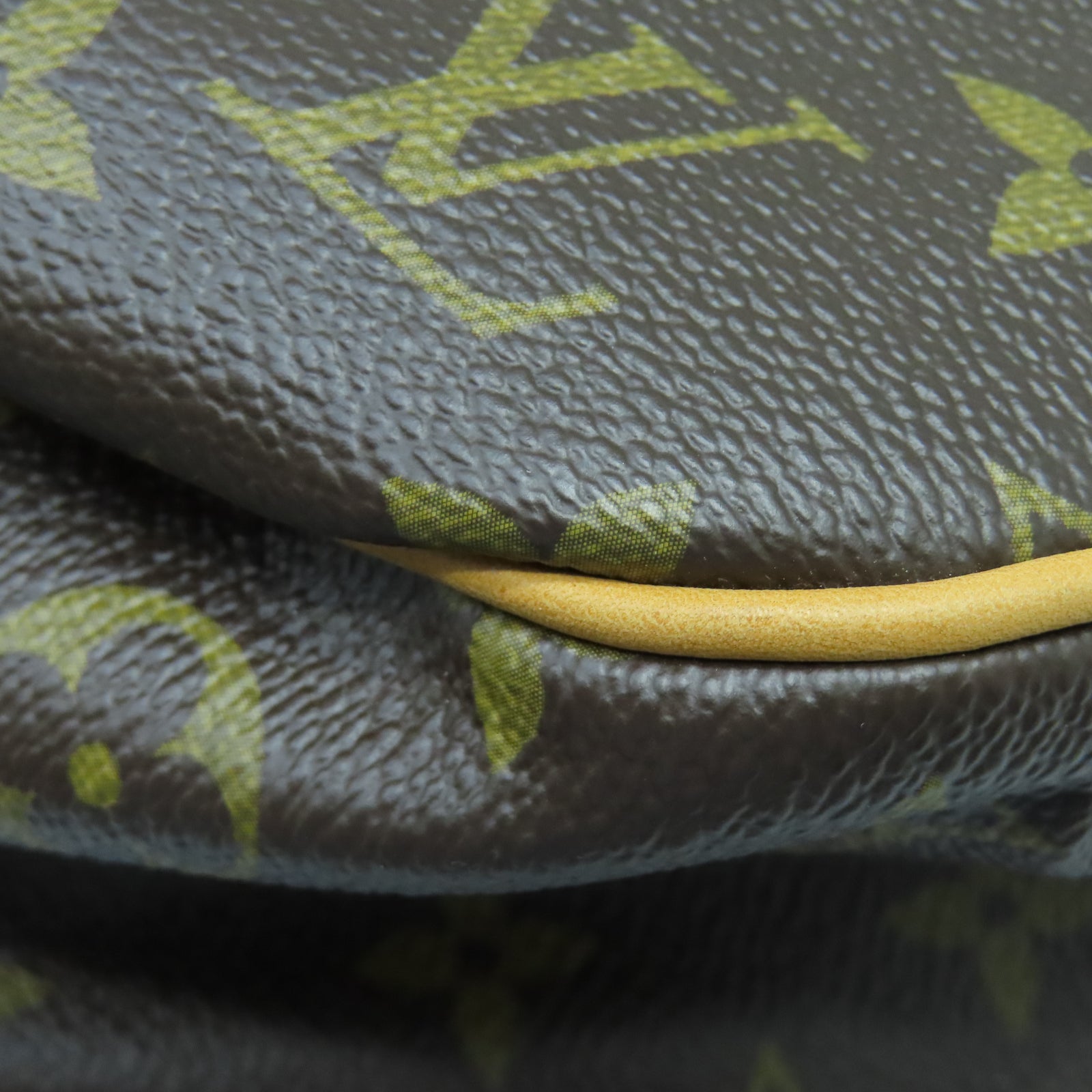 LOUIS VUITTON Monogram Galliera GM金扣肩背袋棕色