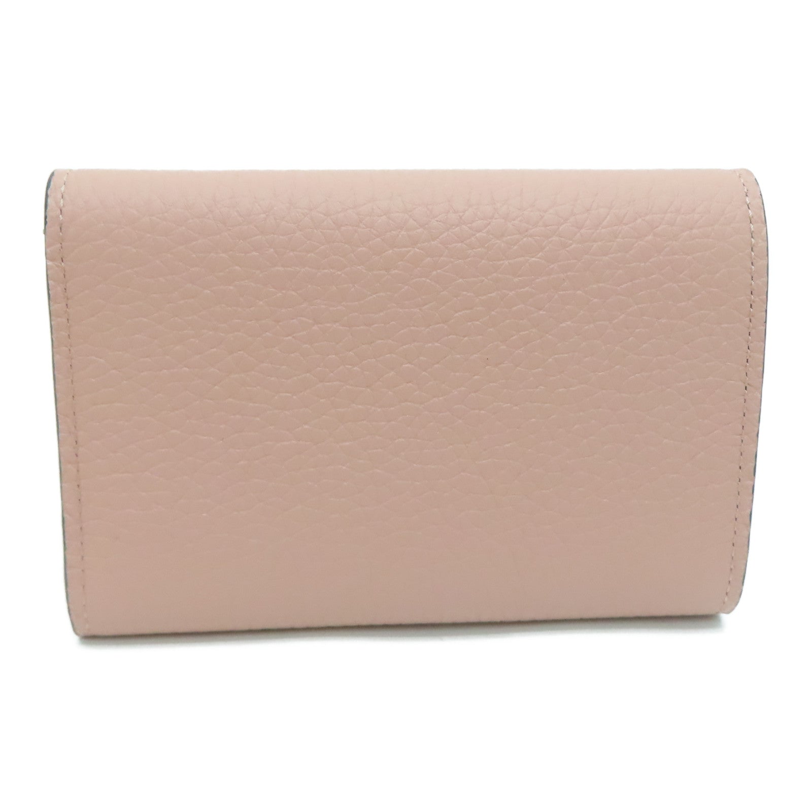 LOUIS VUITTON 【激減優惠】Taurillon皮革Capucines Compact Wallet錢包粉紅色/Magnolia