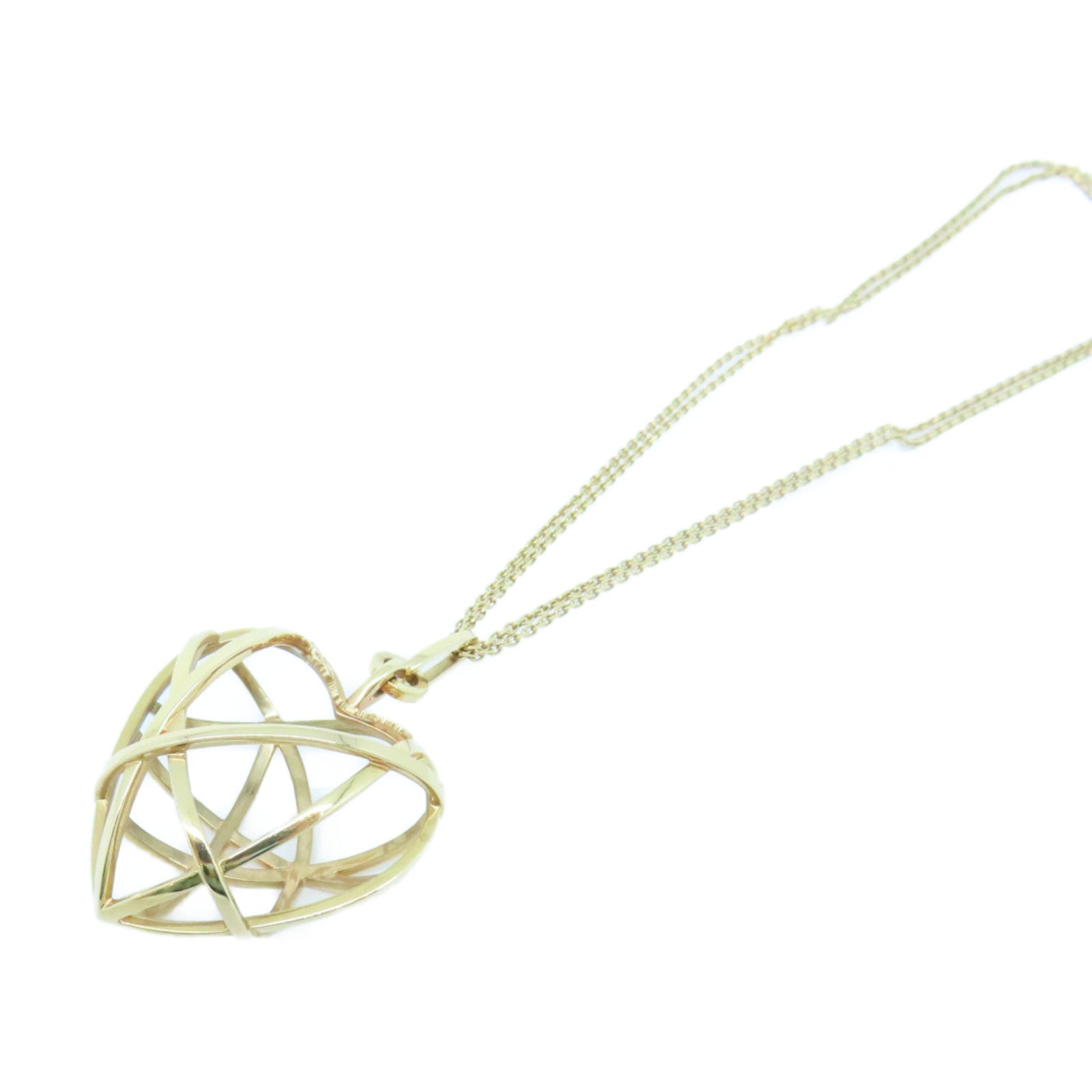 Chopard 18K玫瑰金Guli Heart Necklace项链