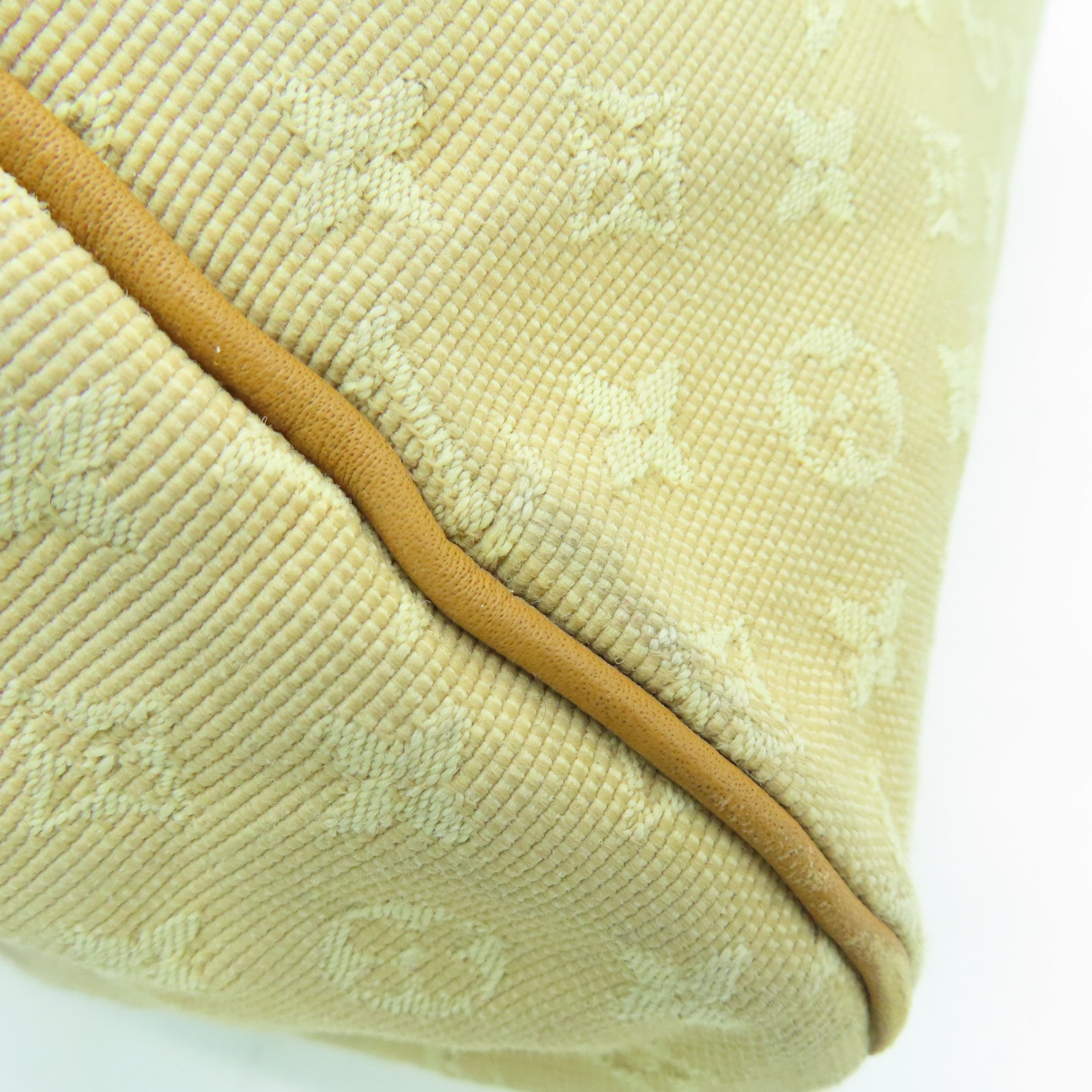 LOUIS VUITTON Monogram Mini Josephine PM金扣手挽袋米色