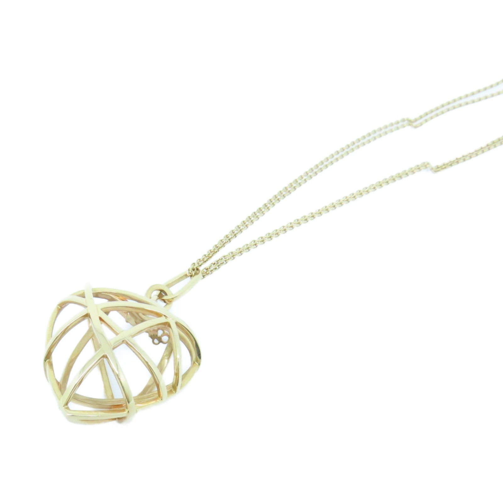 Chopard 18K玫瑰金Guli Heart Necklace项链