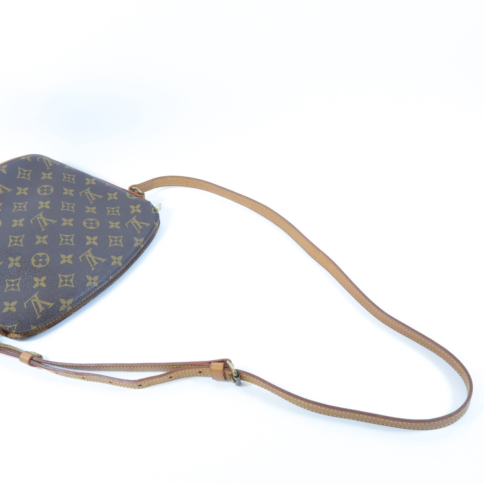 LOUIS VUITTON Monogram Drouot金扣肩背袋啡色