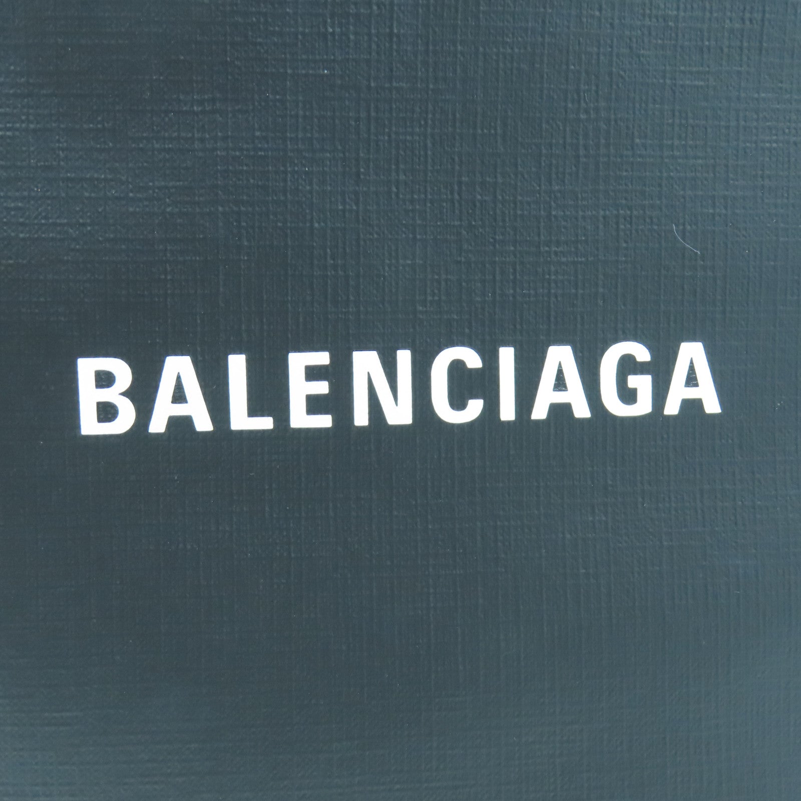 BALENCIAGA 牛皮皮革Shopping Bag銀扣手挽肩背兩用袋黑色