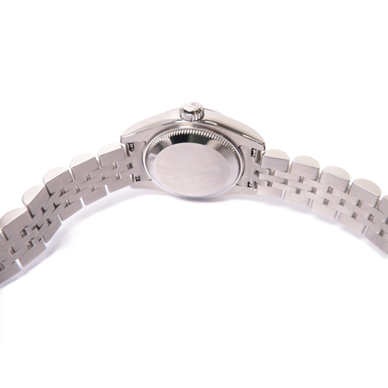 ROLEX Lady Datejust 18K白金/不鏽鋼手錶自動機芯銀色