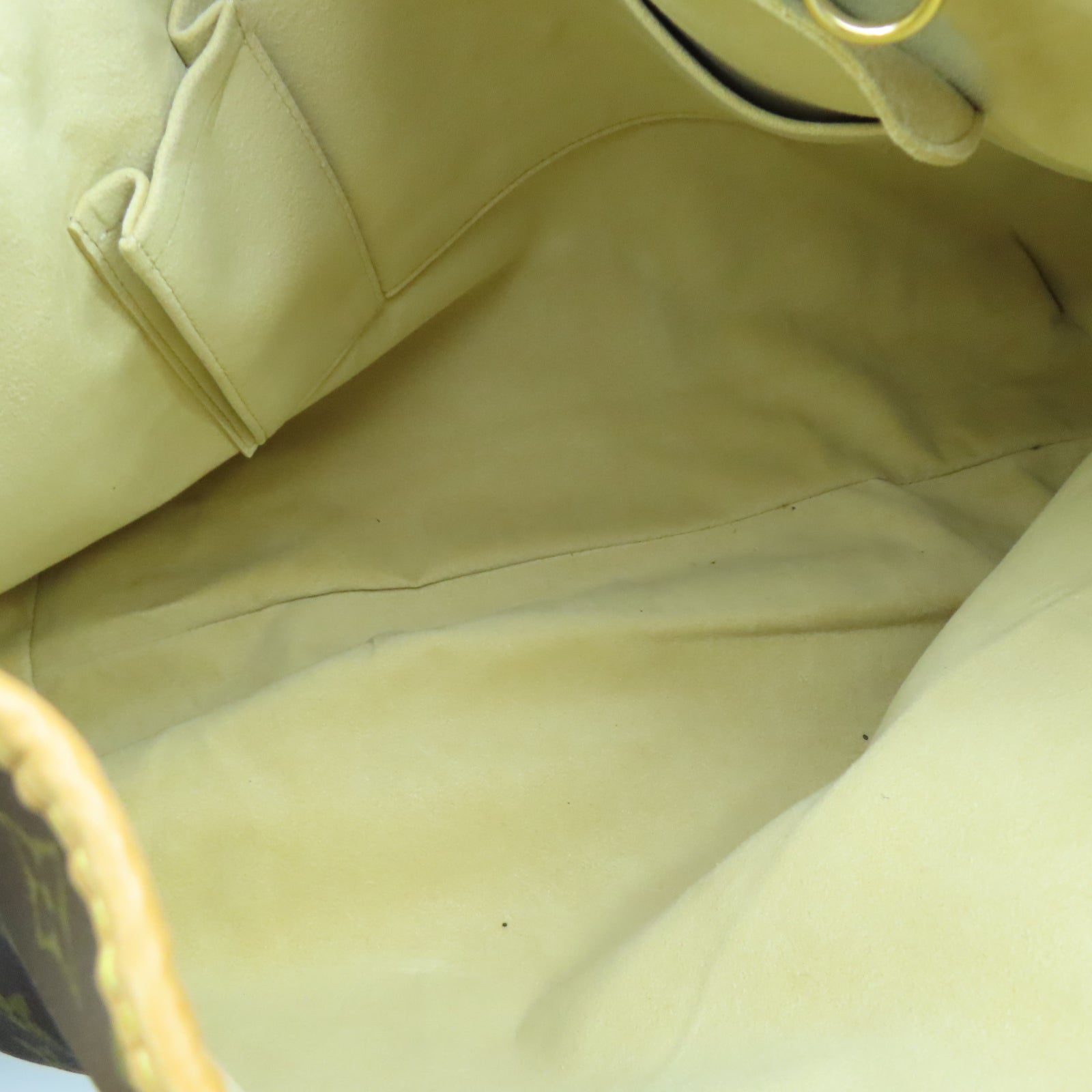 LOUIS VUITTON Monogram Galliera GM金扣肩背袋棕色