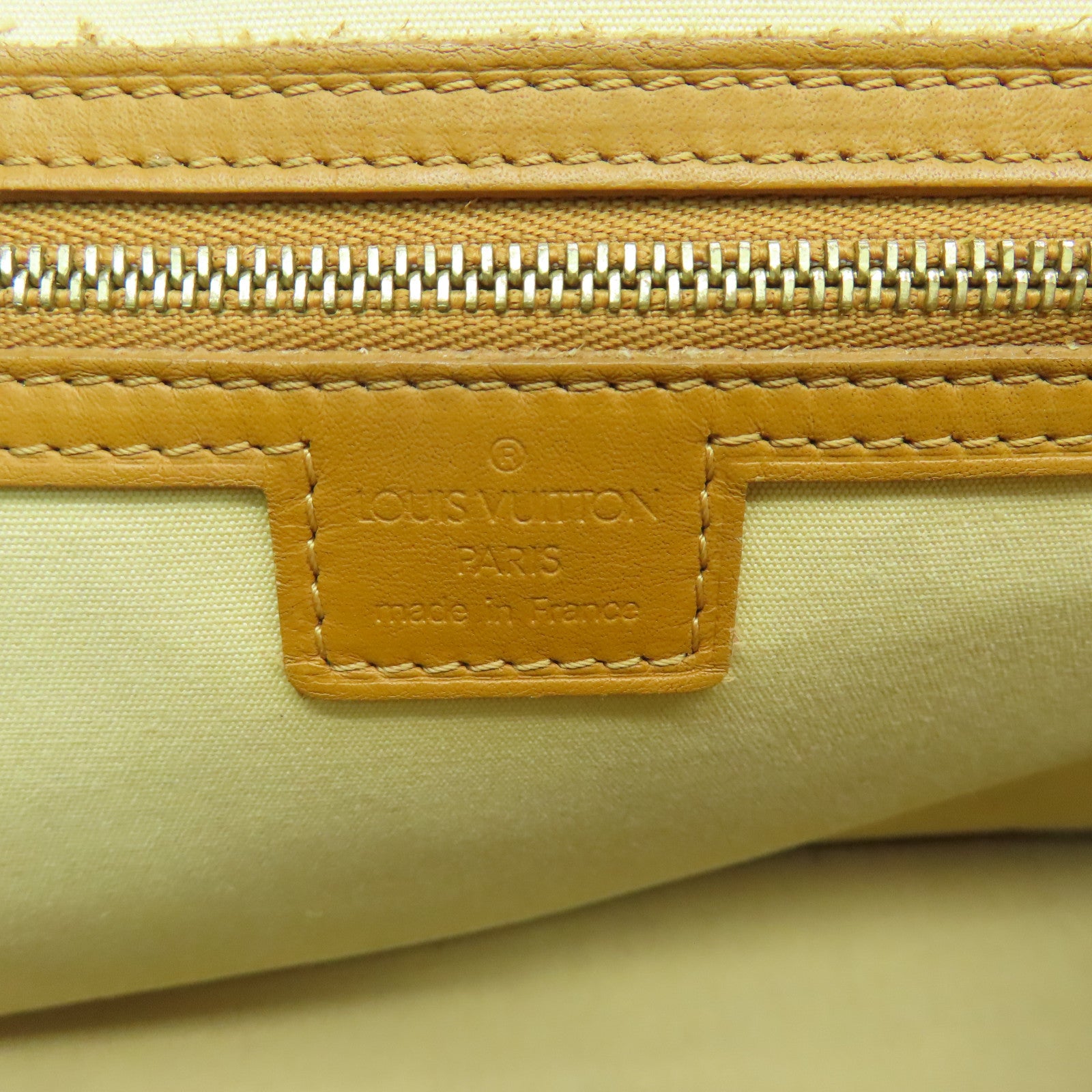 LOUIS VUITTON Monogram Mini Josephine PM金扣手挽袋米色