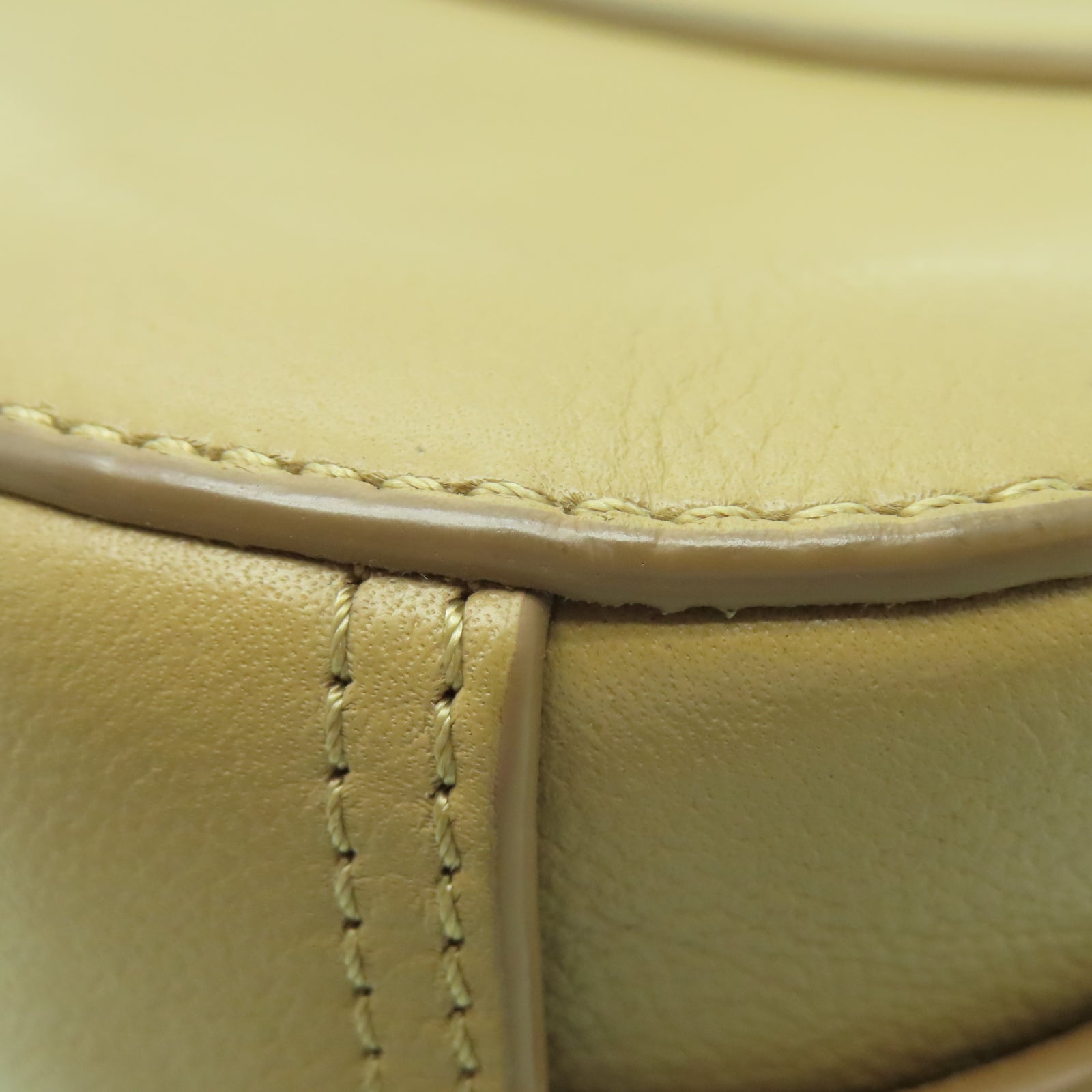 SEE BY CHLOE 牛皮皮革Shoulder Bag金扣肩背袋米色