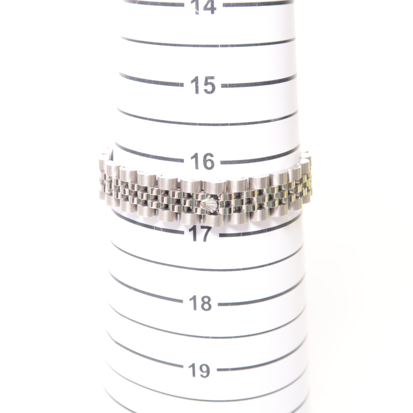 ROLEX Lady Datejust 18K白金/不鏽鋼手錶自動機芯銀色