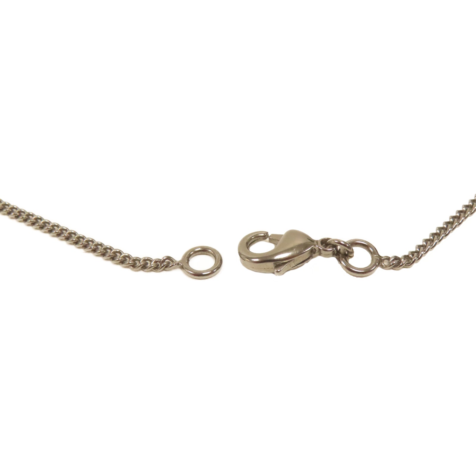 CHANEL 金屬Necklace項鍊銀色