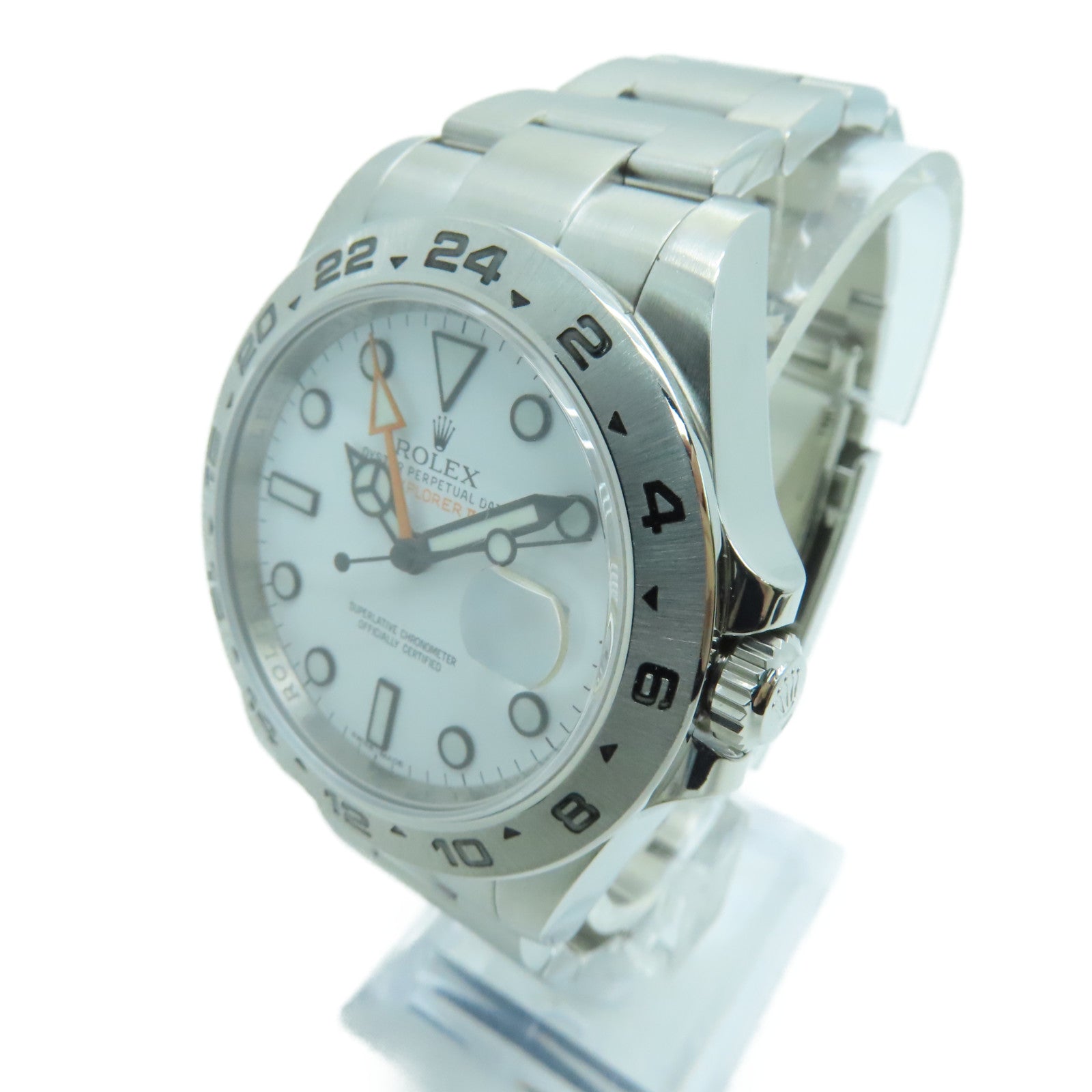 ROLEX ExplorerⅡ不鏽鋼手錶自動機芯白色