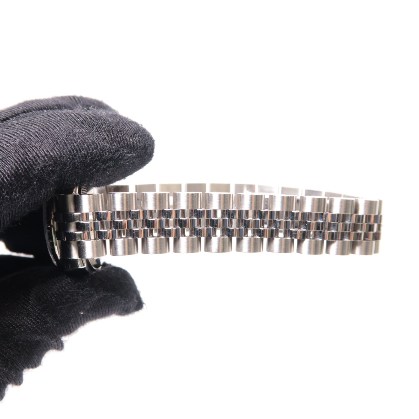 ROLEX Lady Datejust 18K白金/不鏽鋼手錶自動機芯銀色