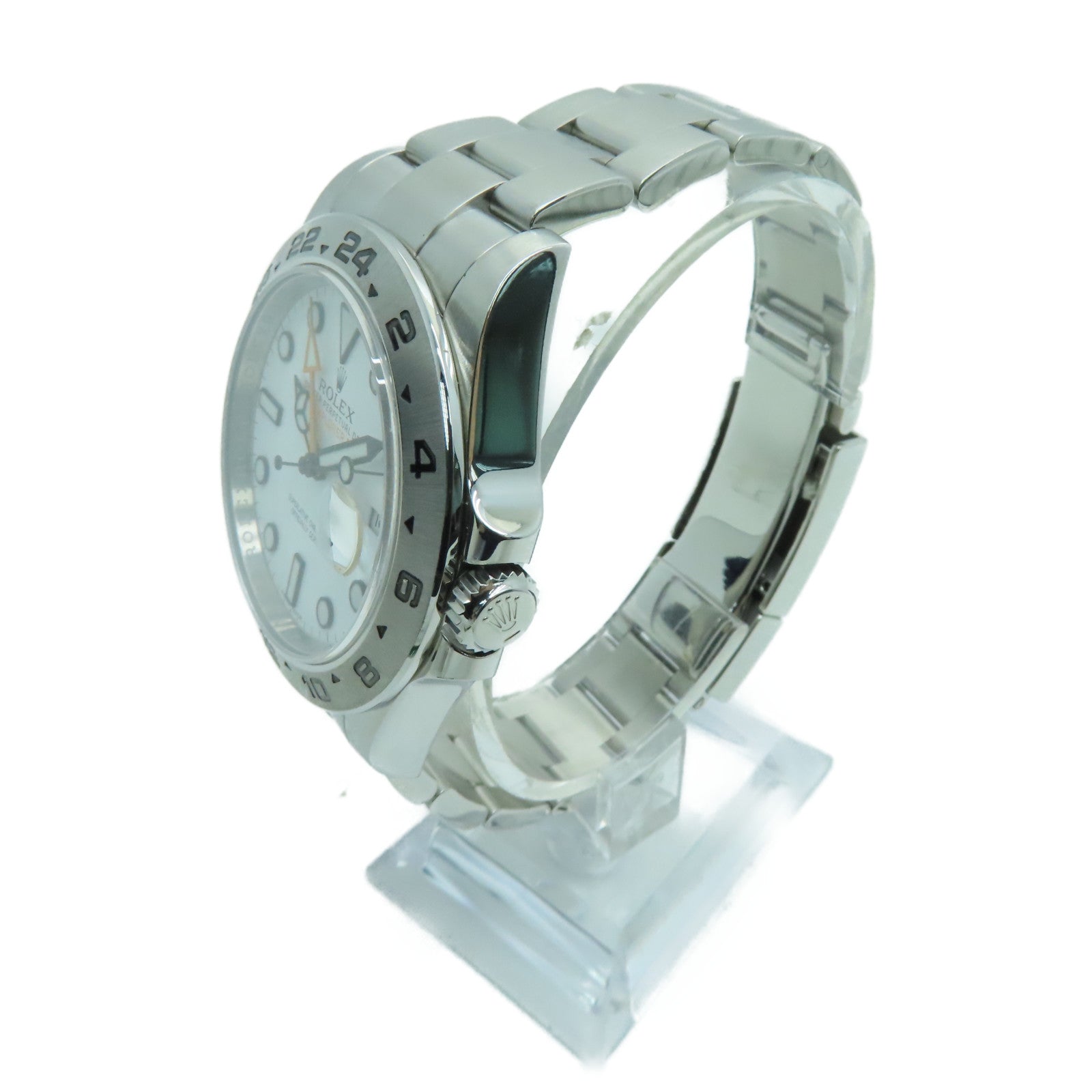 ROLEX ExplorerⅡ不鏽鋼手錶自動機芯白色