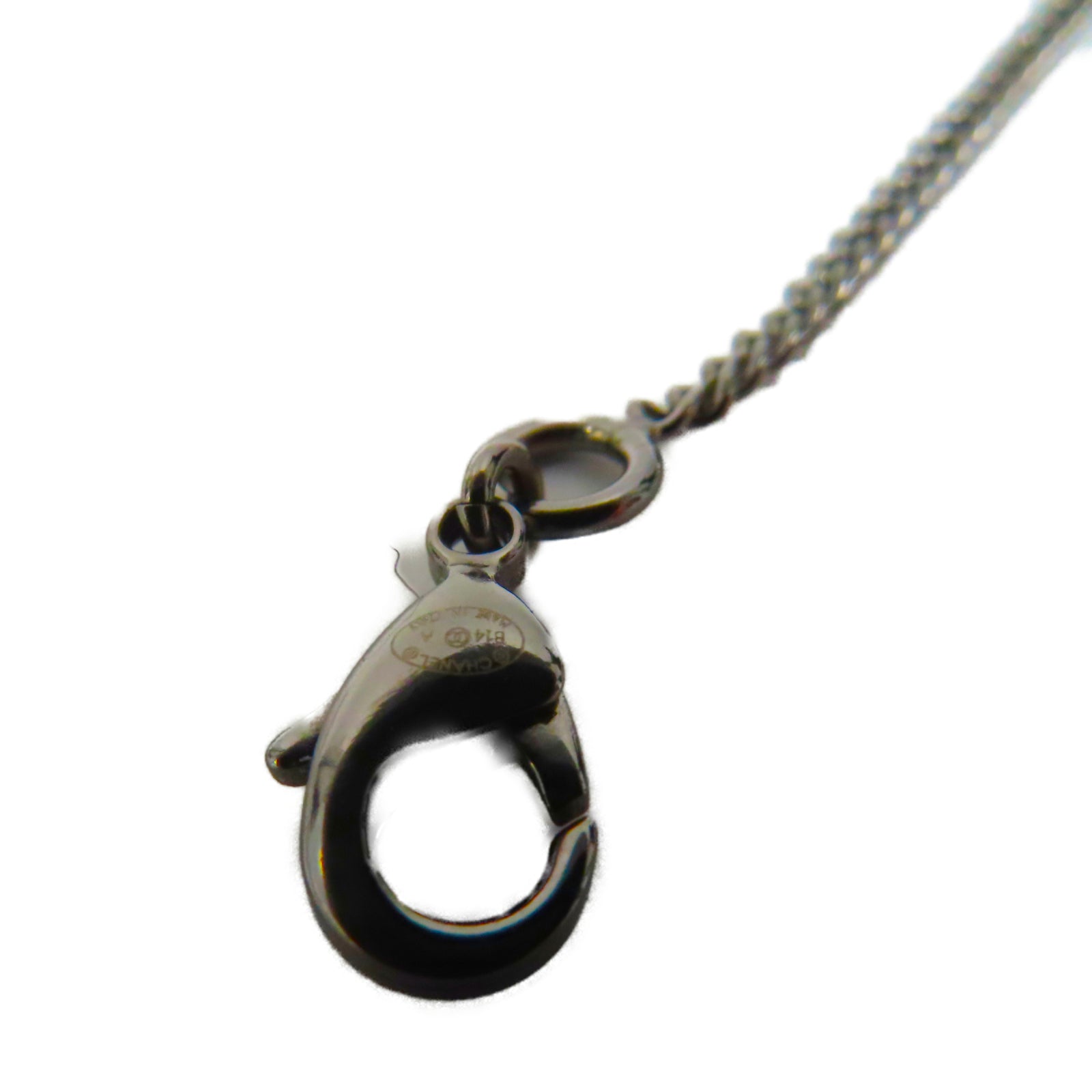 CHANEL 金屬Necklace項鍊銀色