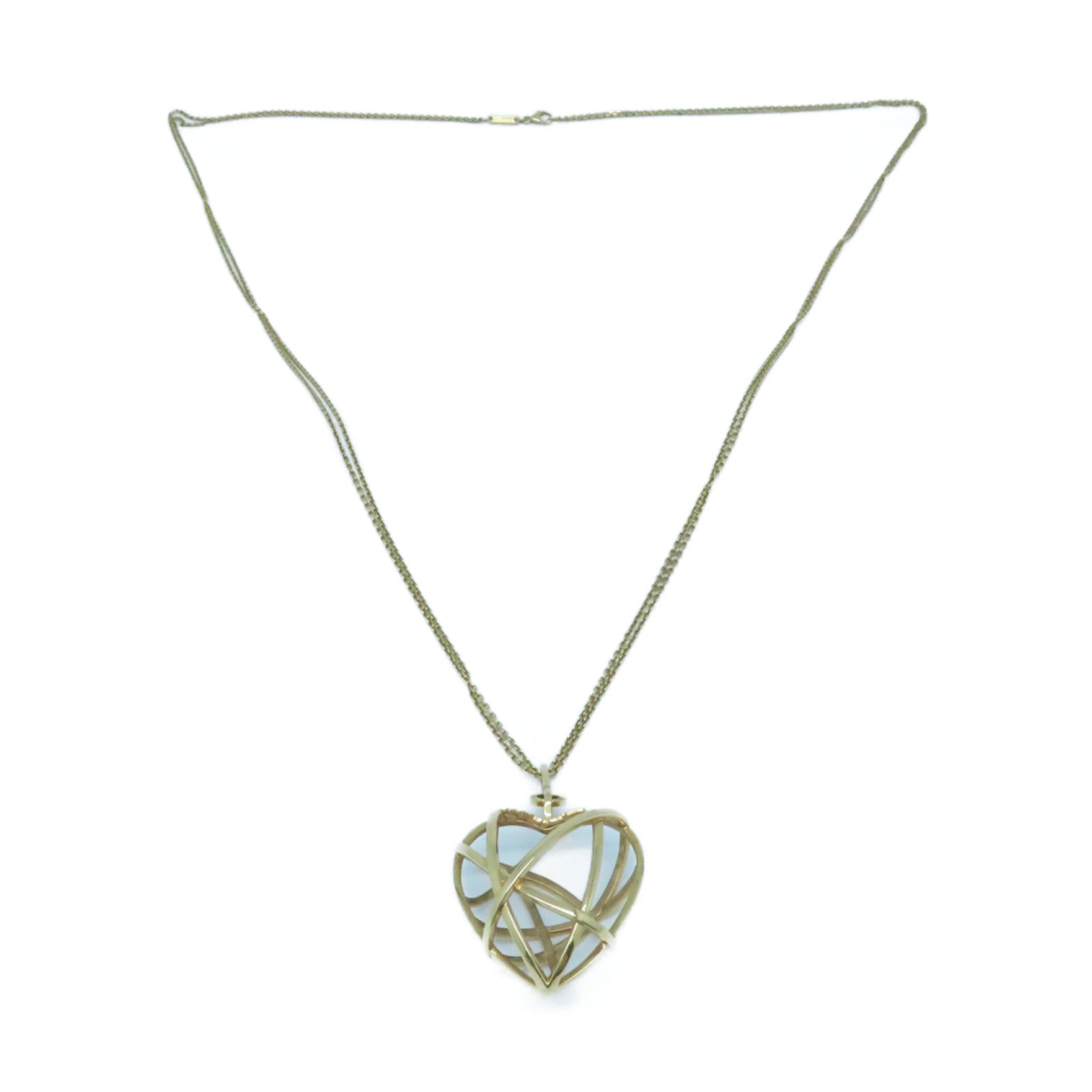 Chopard 18K玫瑰金Guli Heart Necklace项链