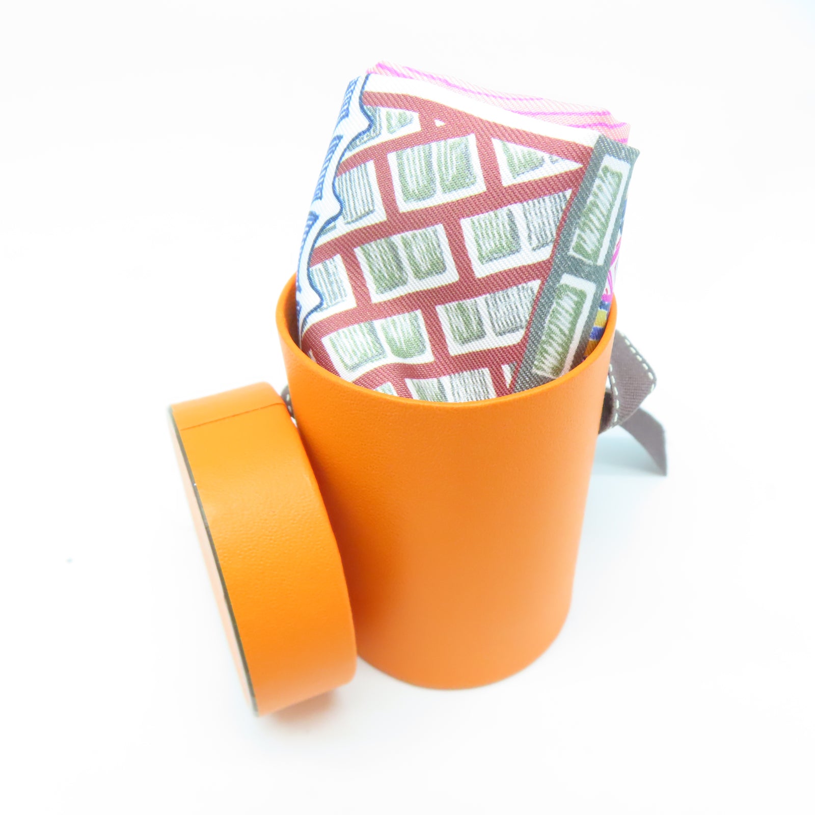 HERMES 絲質Twilly Scarf絲巾粉紅色