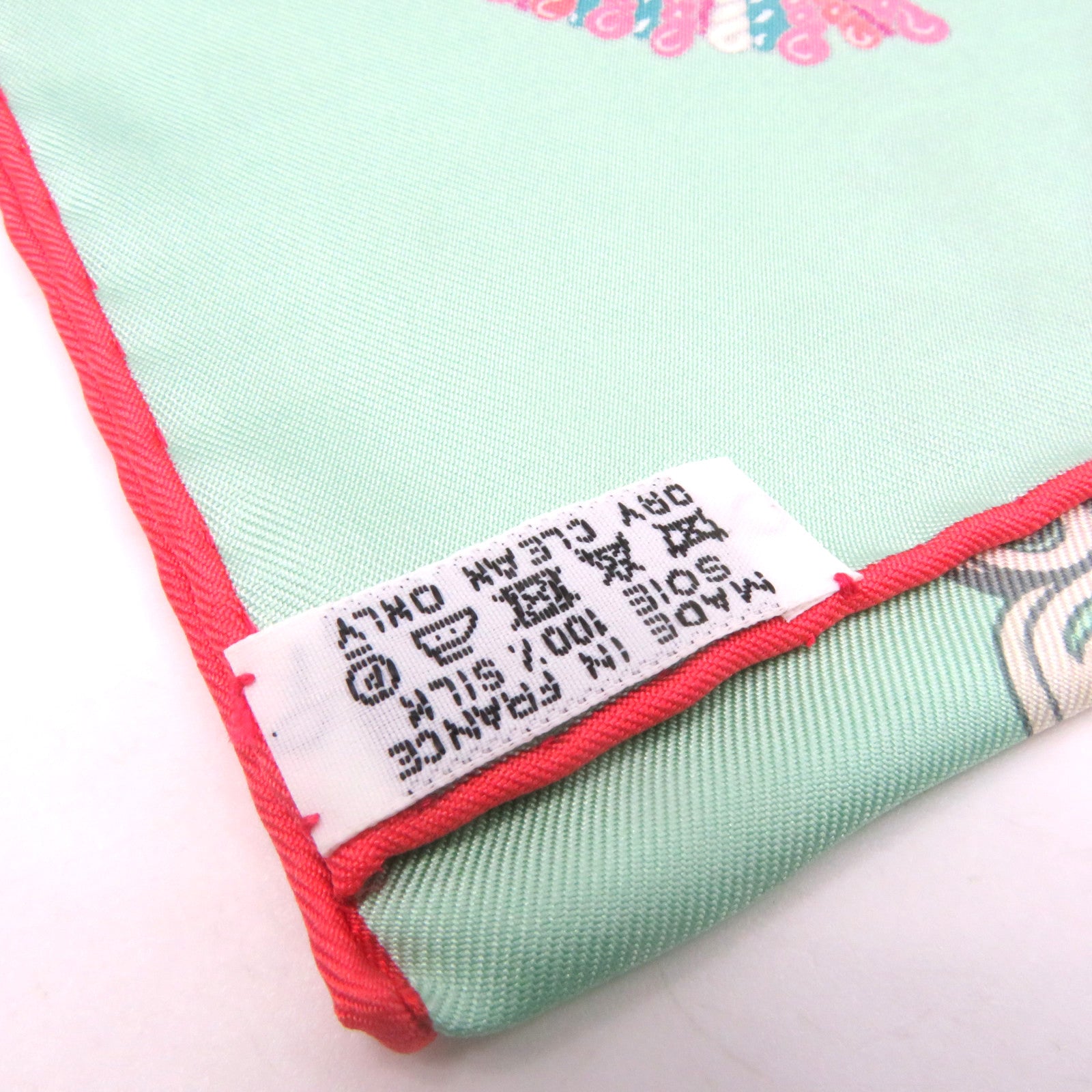 HERMES 【激減優惠】絲質Scarf 90x90絲巾黃色/粉紅色/綠色/彩色