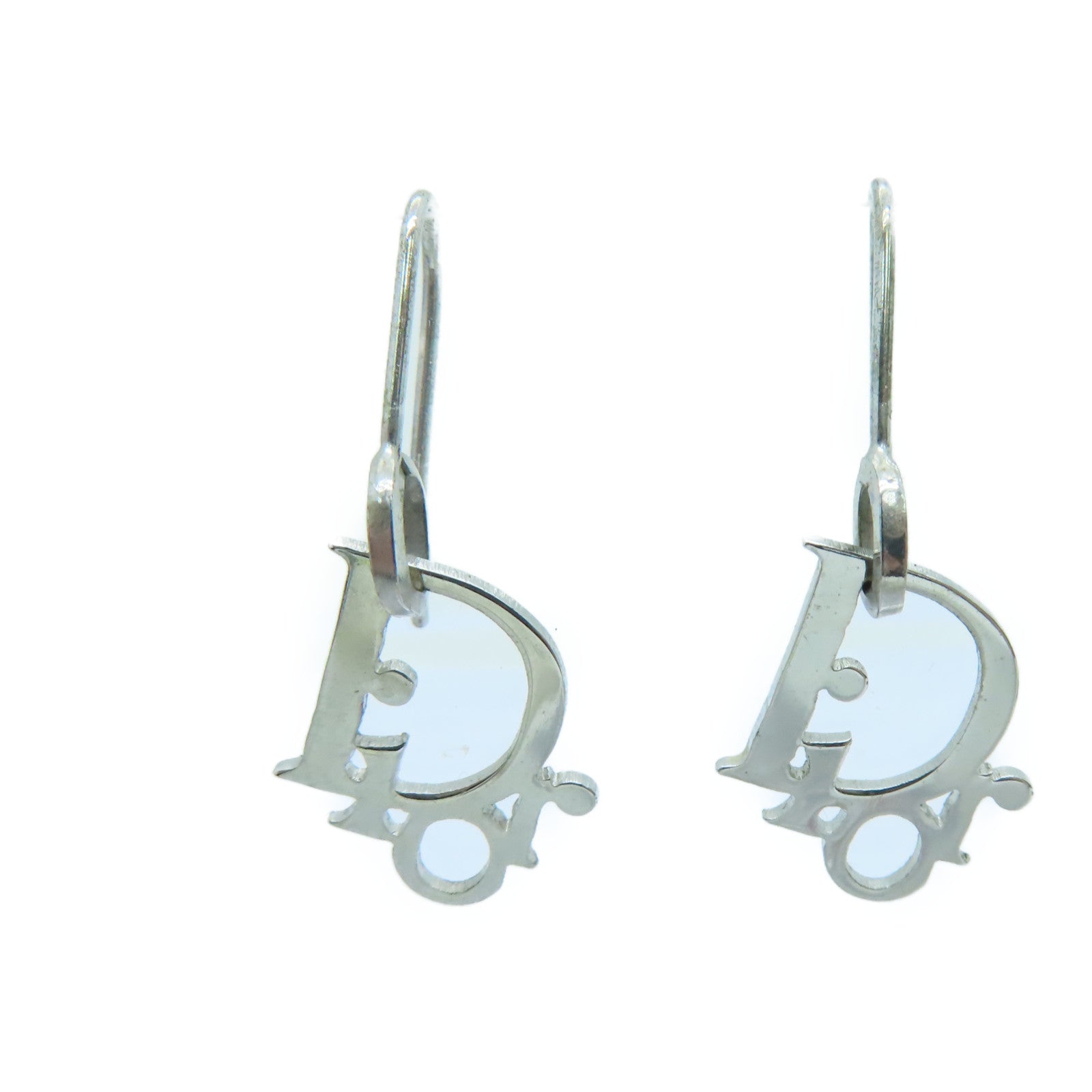Dior 金属Earrings耳环银色