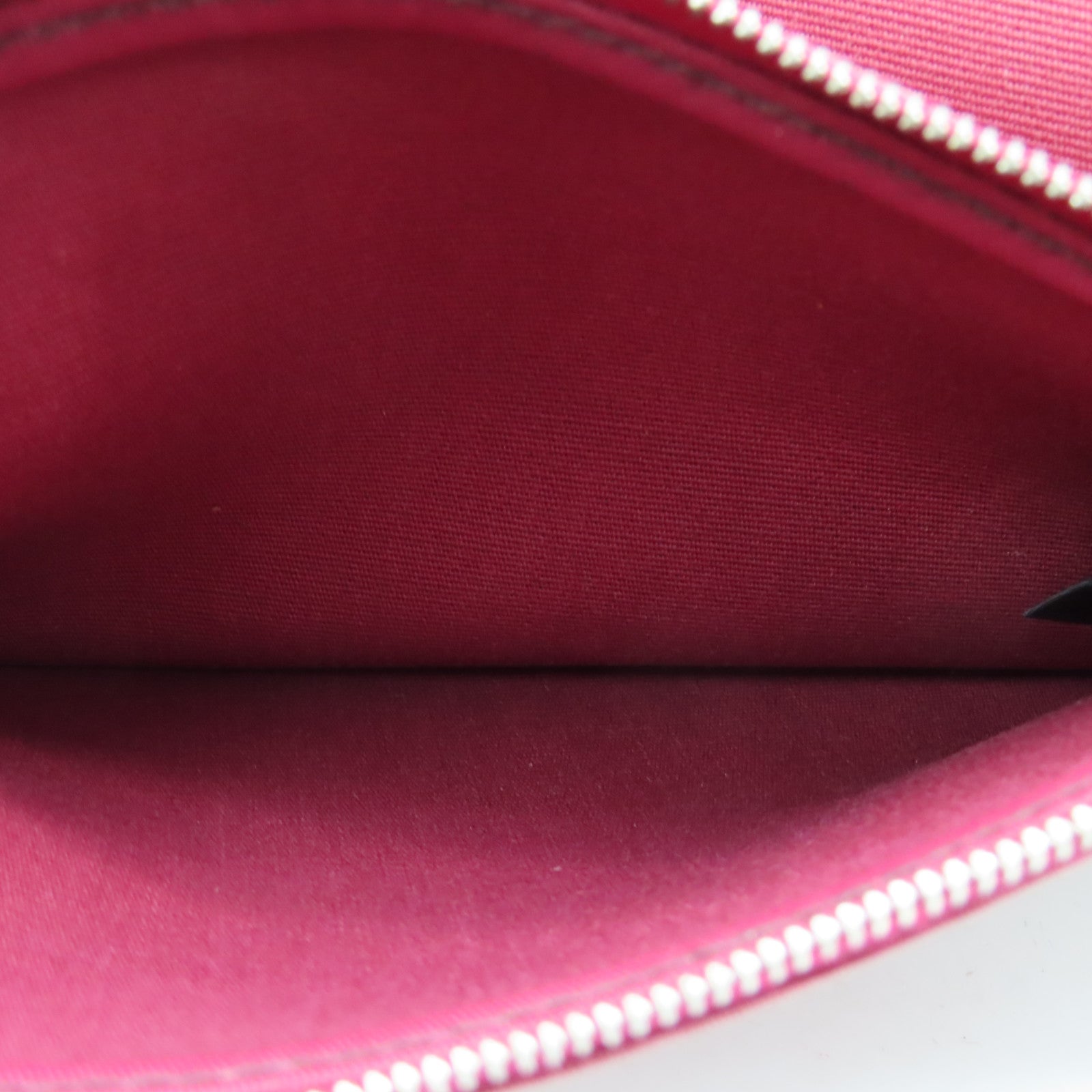 HERMES 帆布Herbag PM銀扣手挽肩背兩用袋紅色