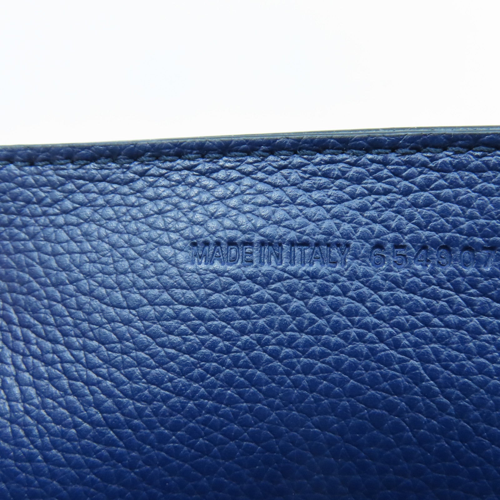 BALENCIAGA 牛皮皮革Neo Classic City黑扣手挽肩背兩用袋深藍色