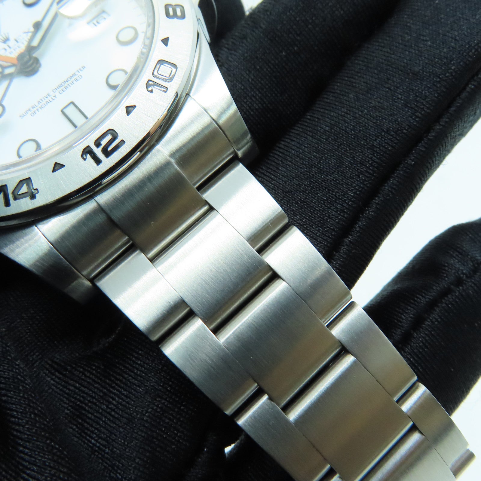 ROLEX ExplorerⅡ不鏽鋼手錶自動機芯白色