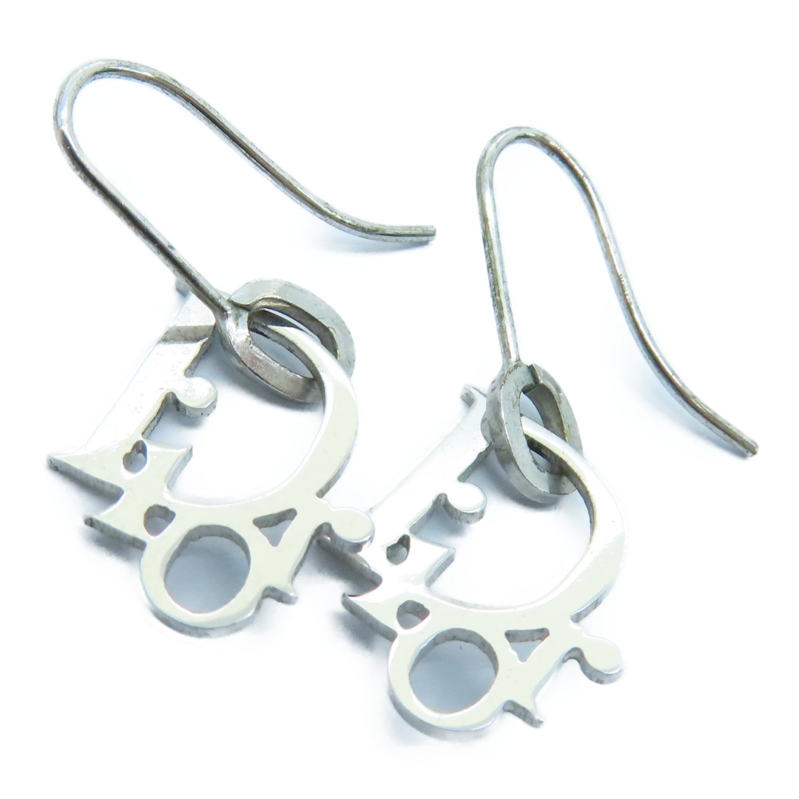 Dior 金属Earrings耳环银色