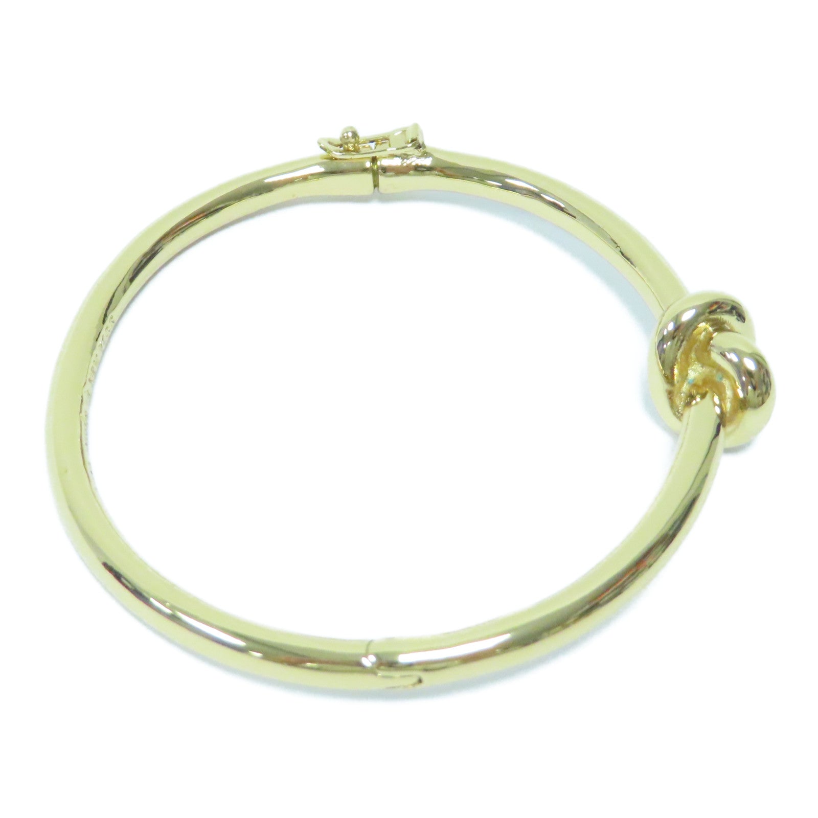 Kate Spade 金屬Bangle金扣手鐲金色