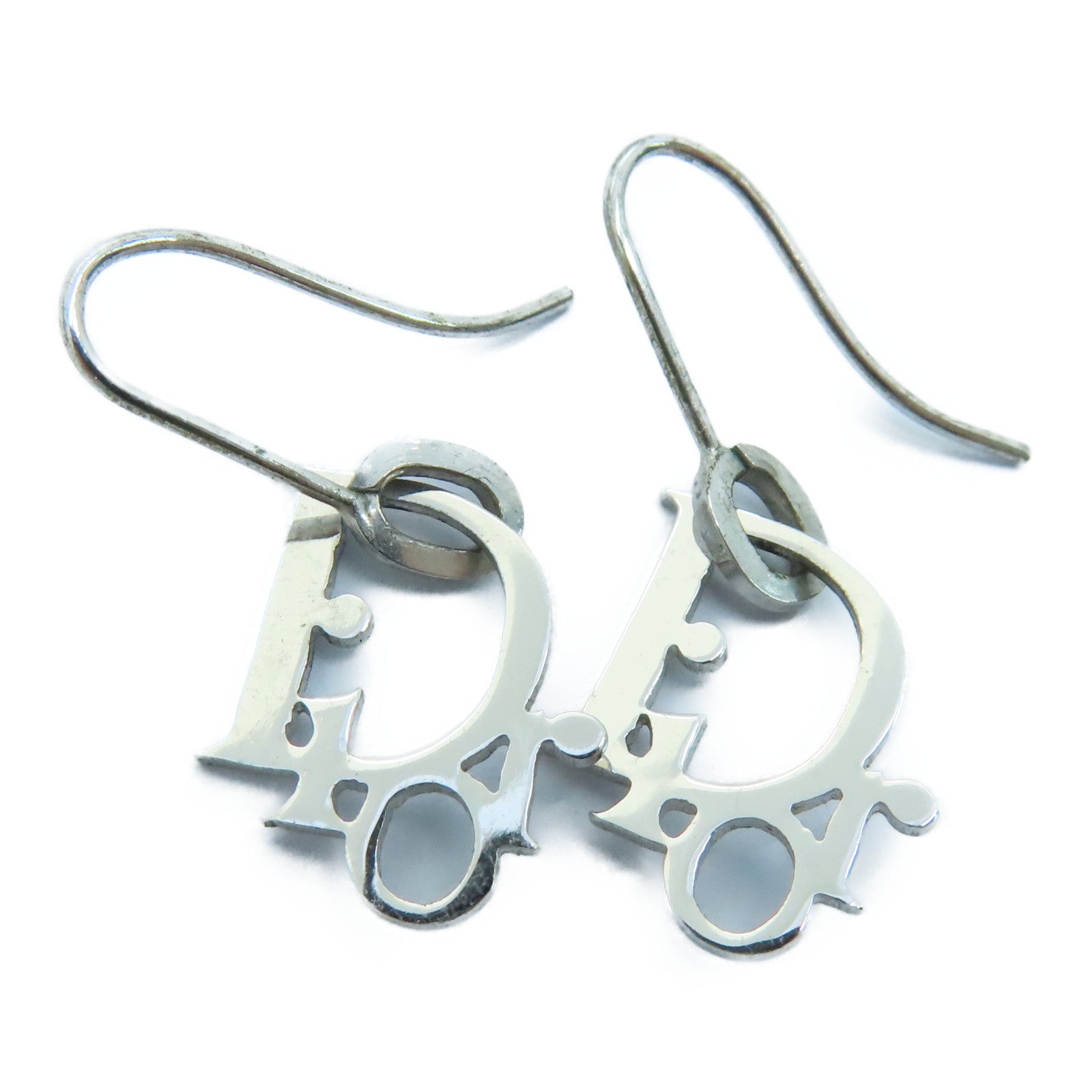 Dior 金属Earrings耳环银色