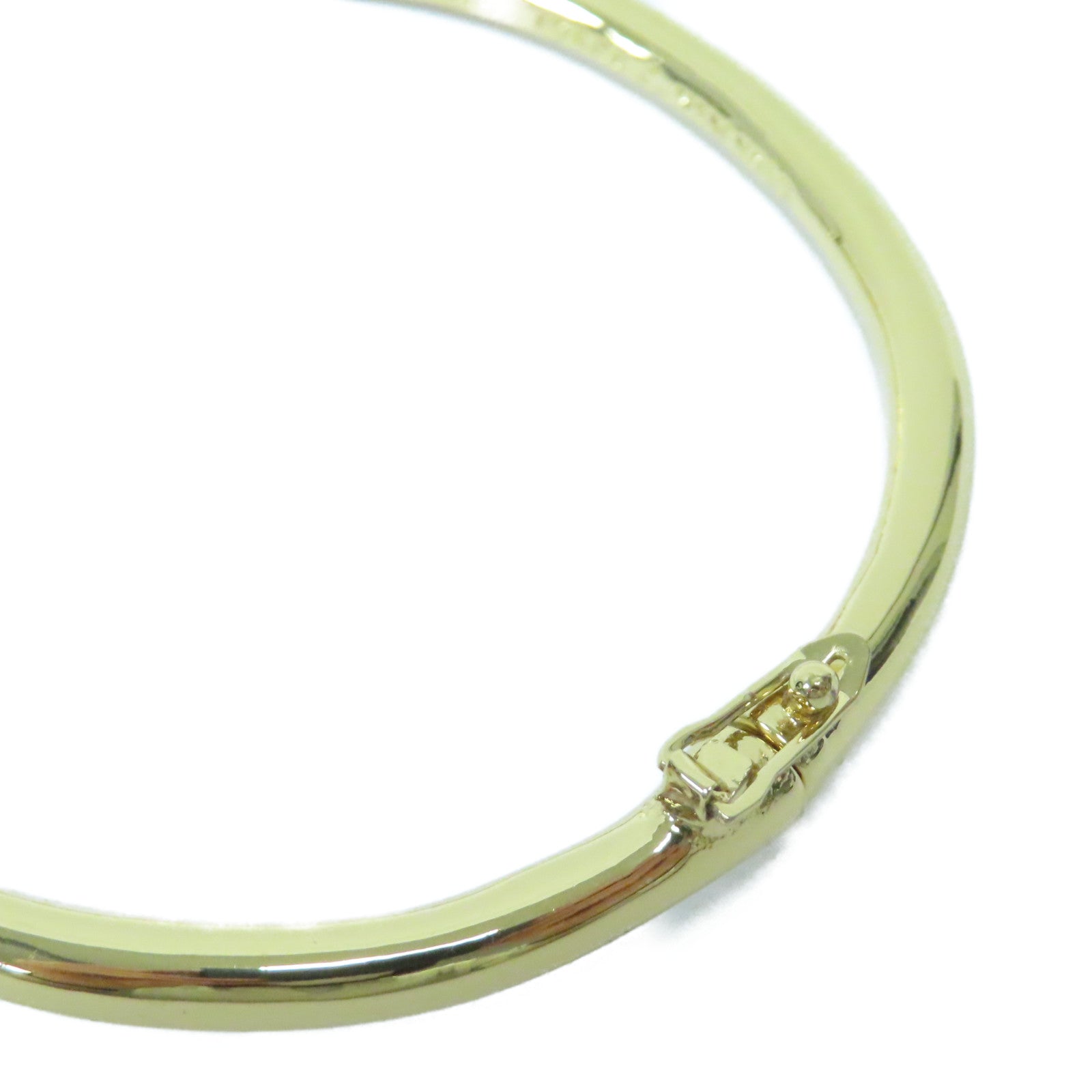 Kate Spade 金屬Bangle金扣手鐲金色