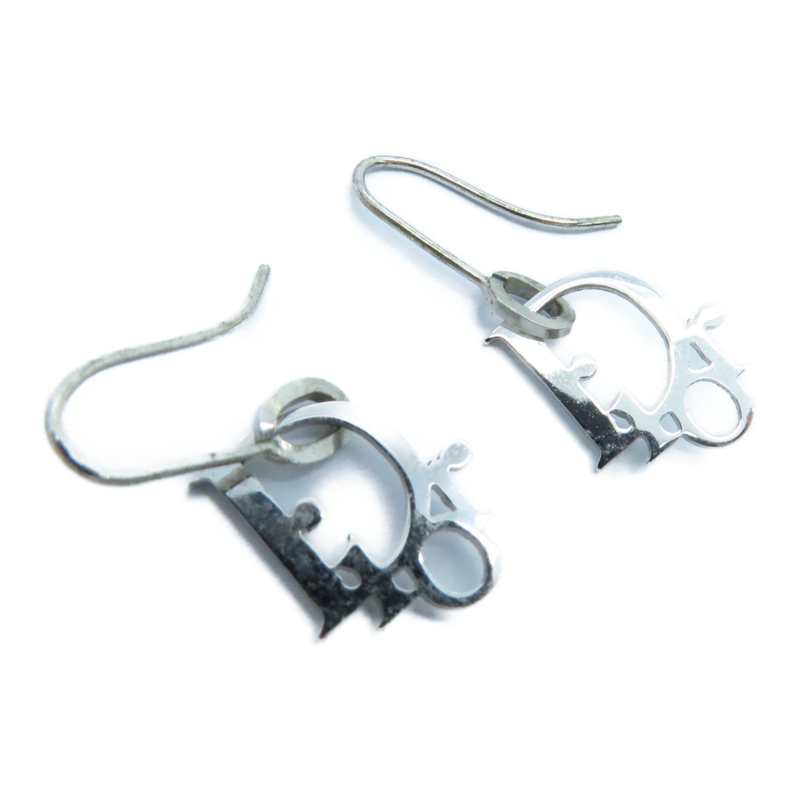 Dior 金属Earrings耳环银色