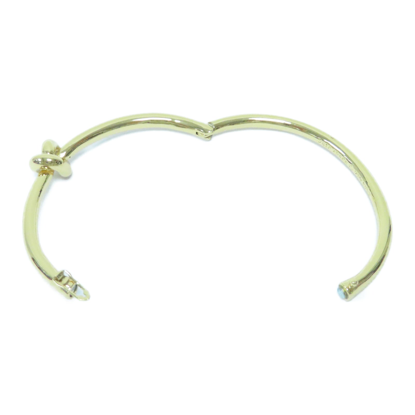 Kate Spade 金屬Bangle金扣手鐲金色