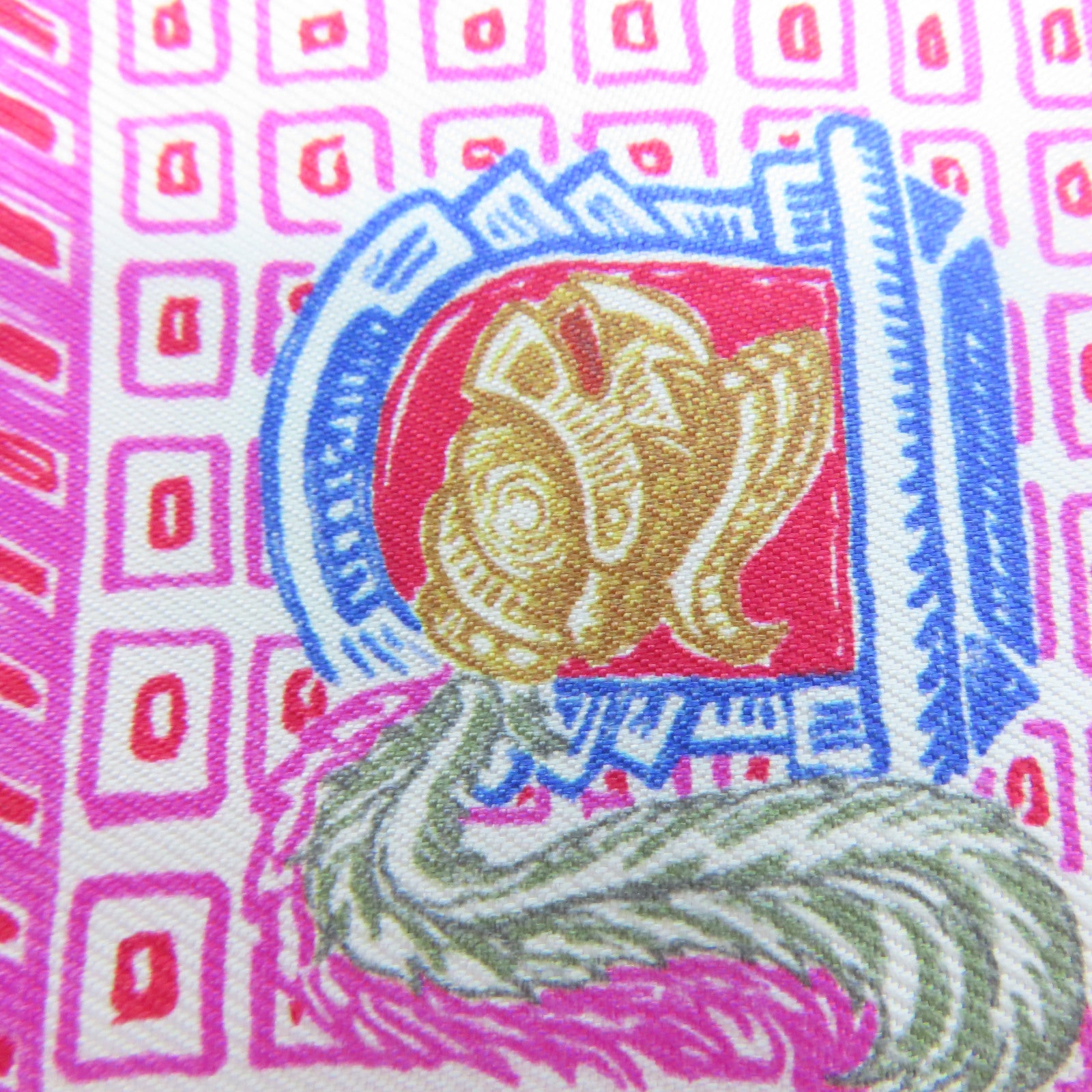 HERMES 絲質Twilly Scarf絲巾粉紅色