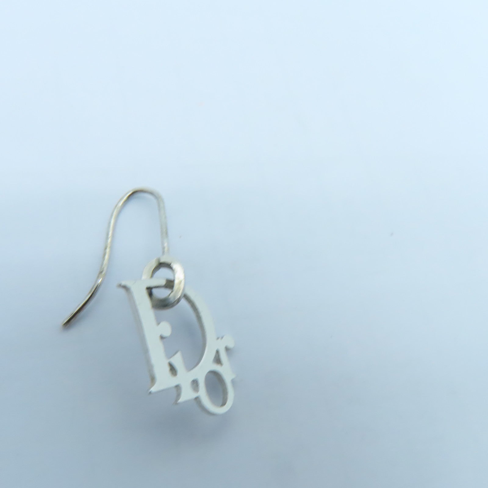 Dior 金属Earrings耳环银色