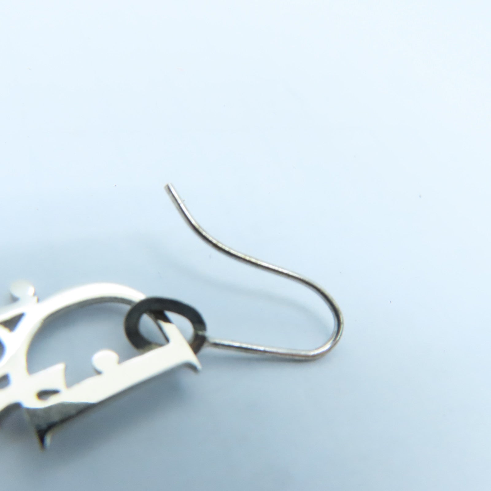 Dior 金属Earrings耳环银色