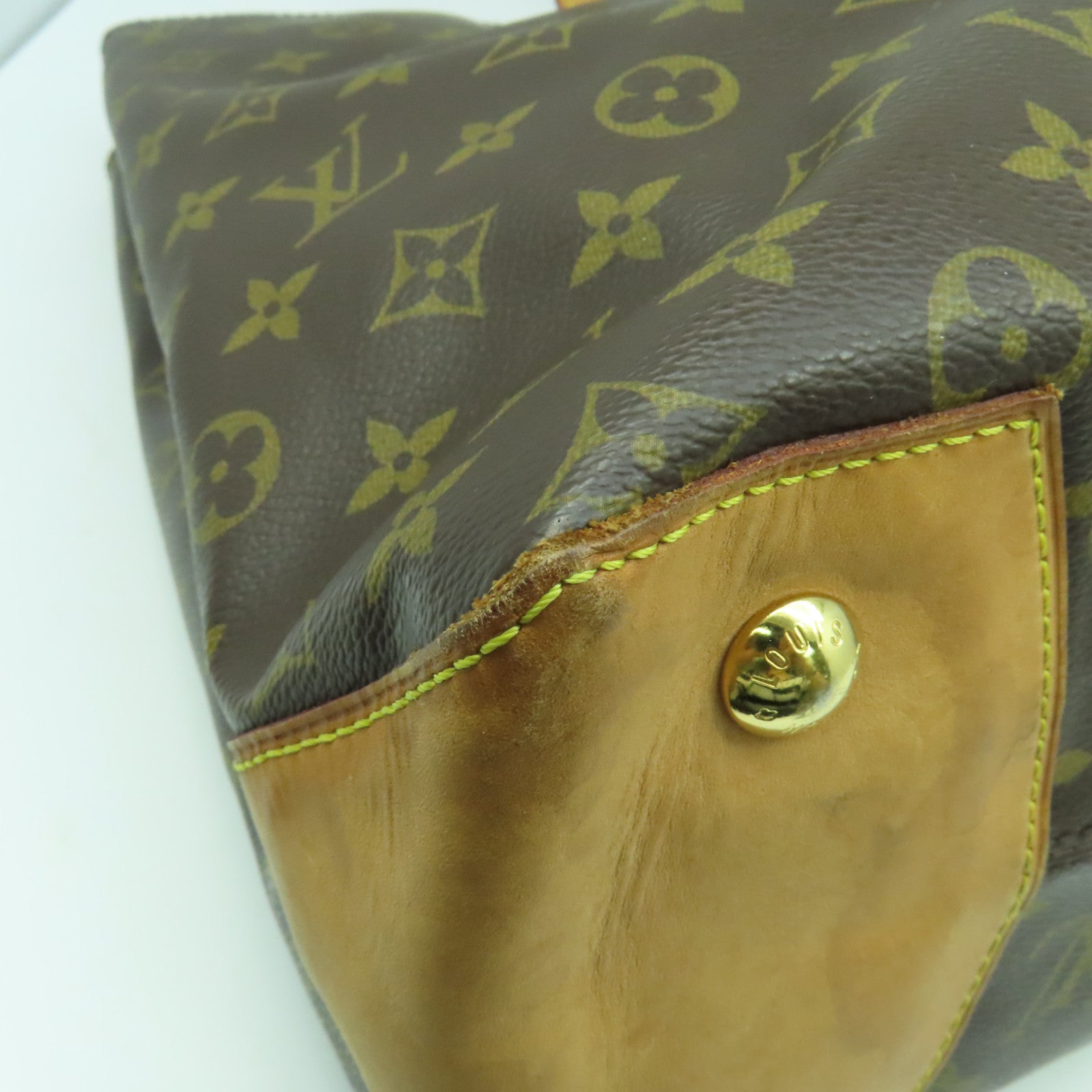 LOUIS VUITTON 【激減優惠】Monogram Wilshire GM金扣肩背袋啡色