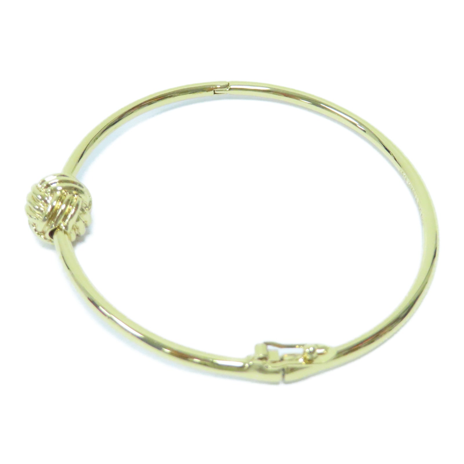 Kate Spade 金屬Bangle金扣手鐲金色