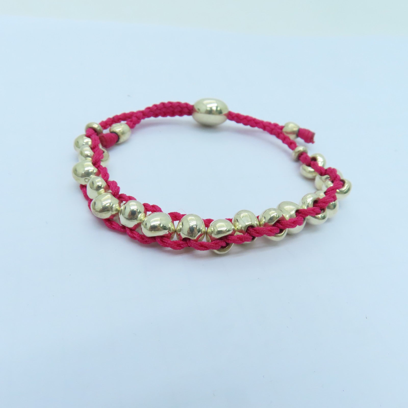 SELECTION 925純銀Silver Bracelet Links手鏈粉紅色