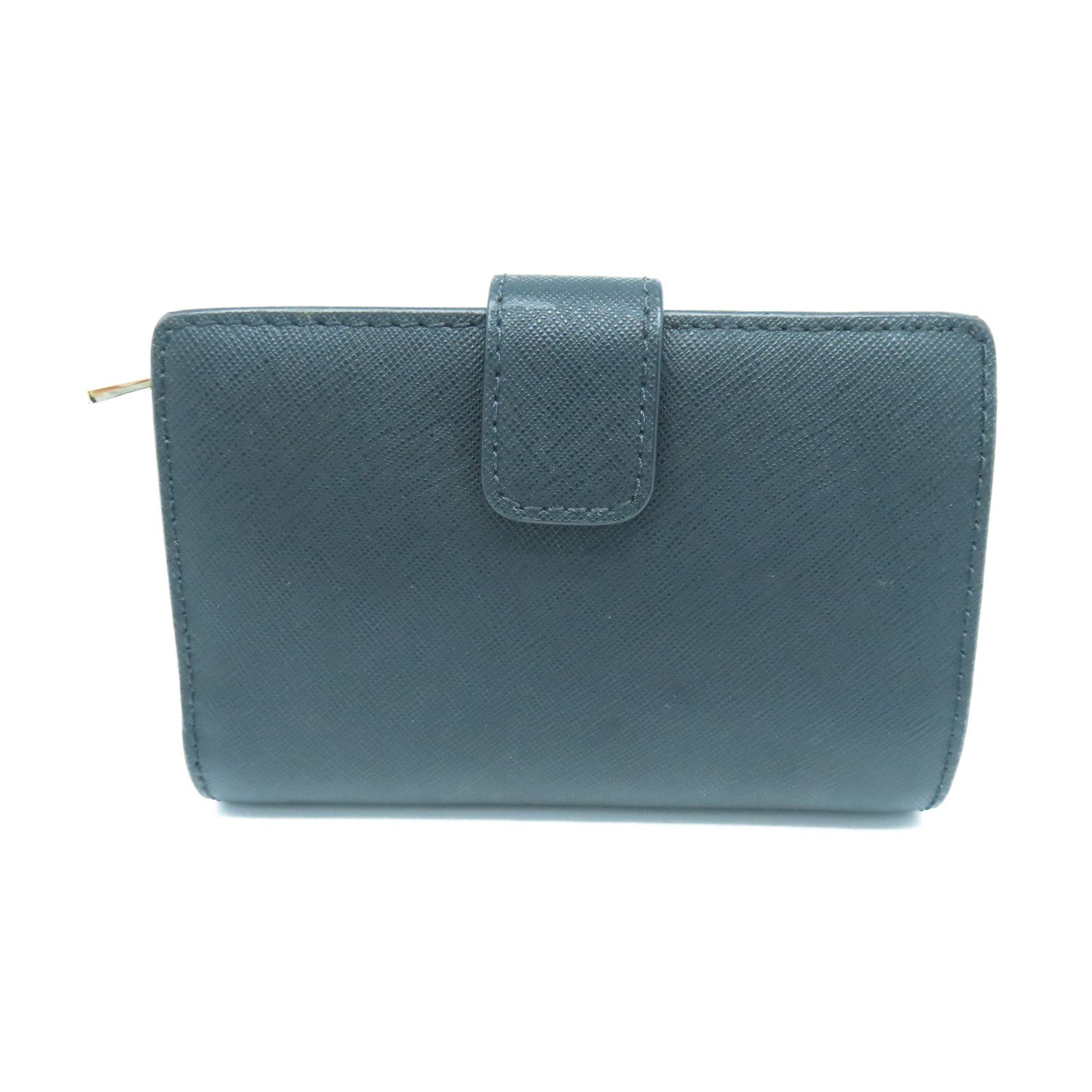 Michael Kors Leather Long Wallet Gold Buckle Long Wallet Black