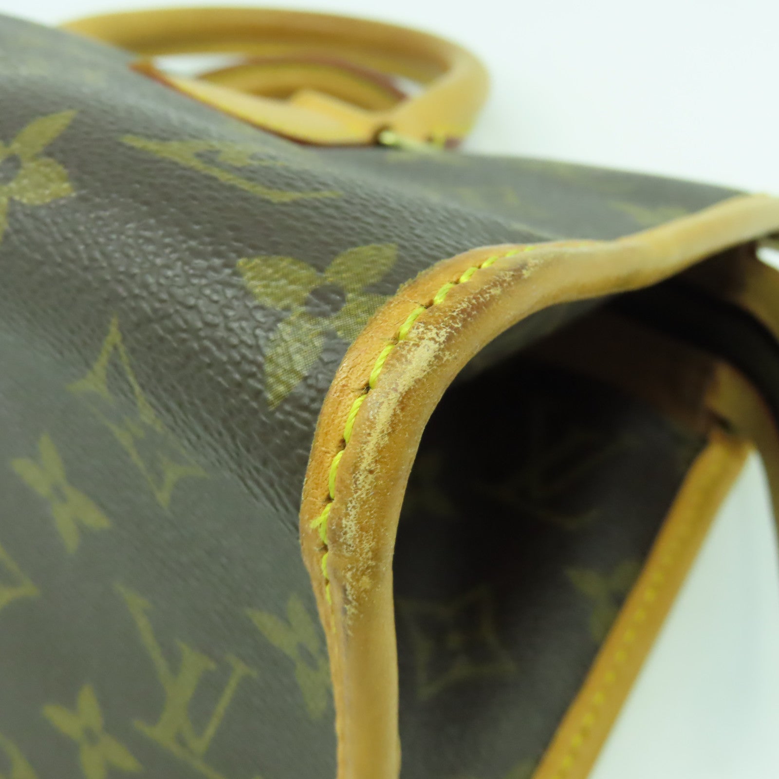 LOUIS VUITTON Monogram Popincourt金扣手挽袋啡色