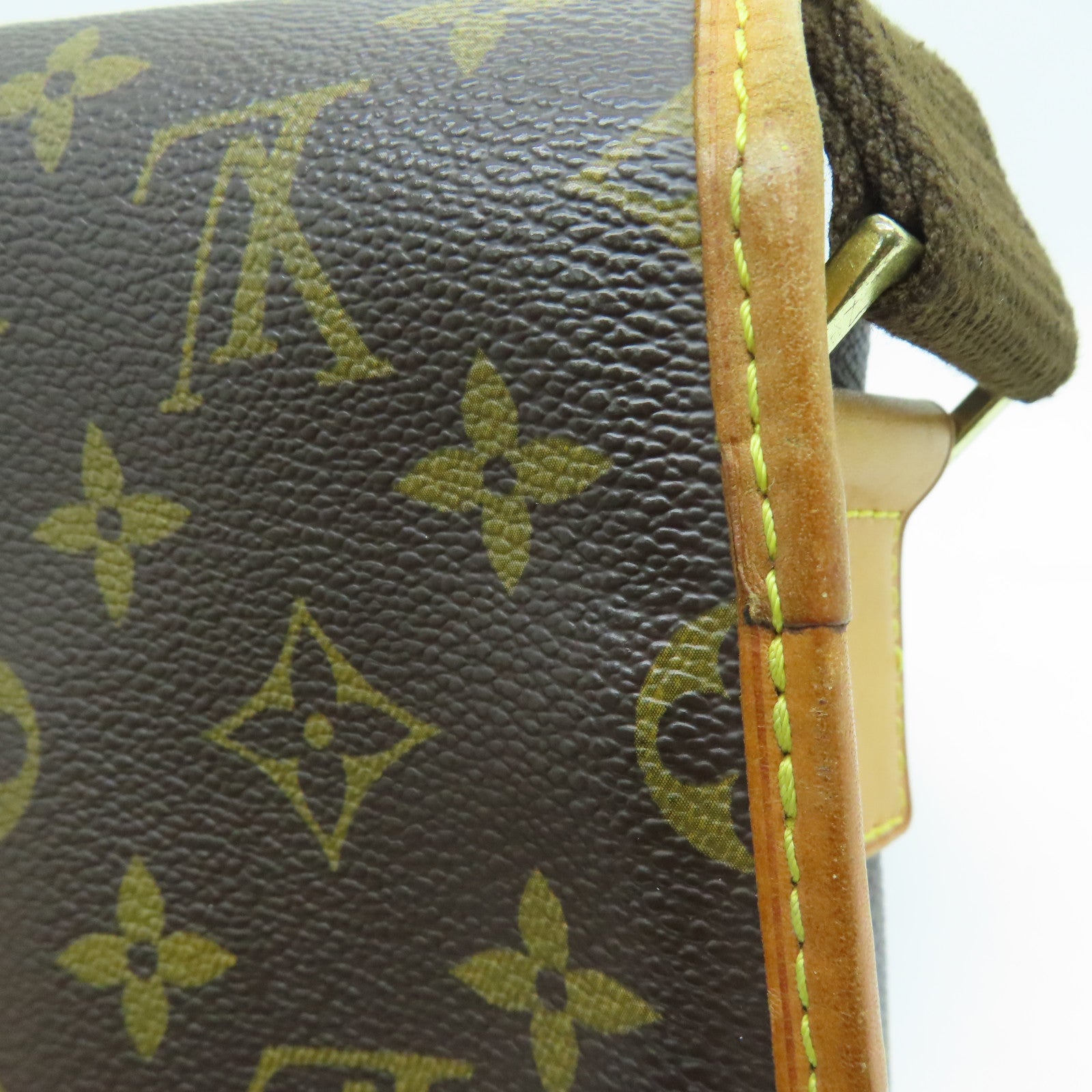 LOUIS VUITTON Monogram Messenger Bosphore PM金扣肩背袋啡色