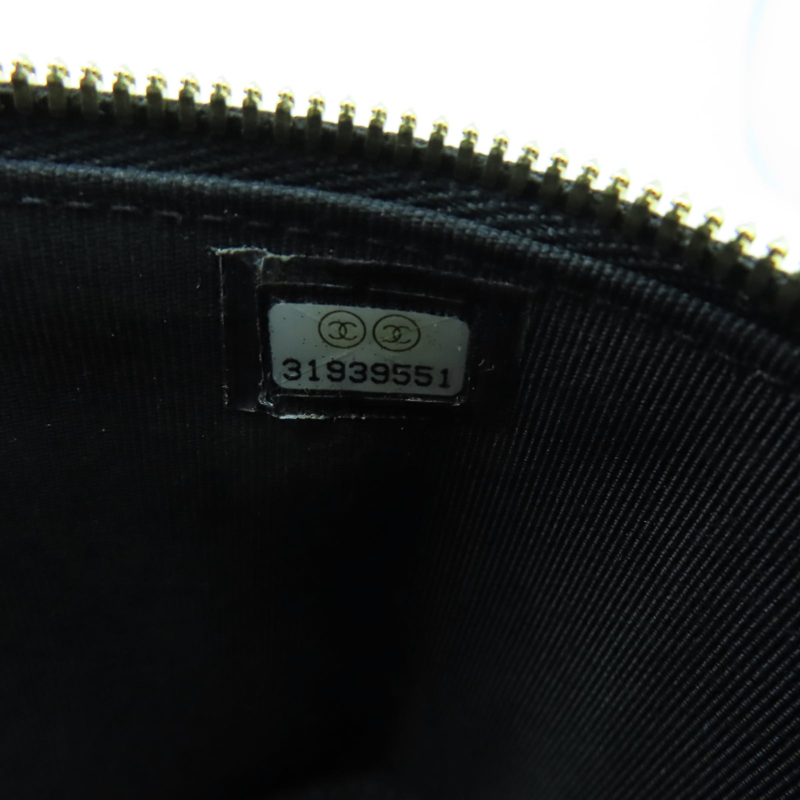CHANEL 菱格羊皮皮革Chain Shoulder金扣肩背袋黑色